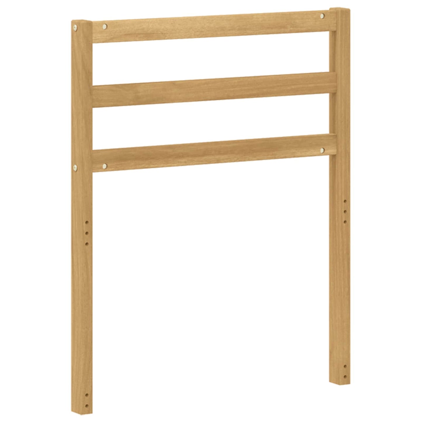 Armrests Module 2 pcs White 59 x 4 x 73 cm Solid Acacia Wood