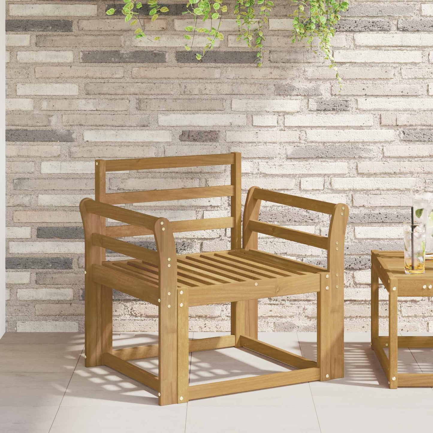 Armrests Module 2 pcs White 58.5 x 8.5 x 60 cm