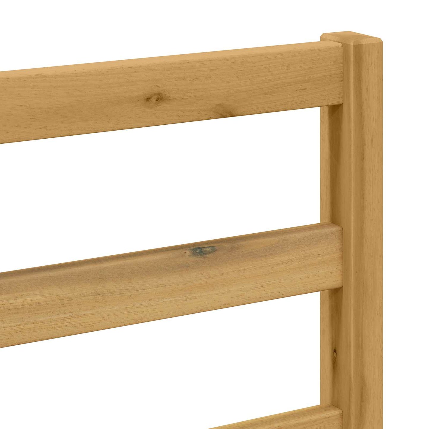 Backrest Module White 79 x 4 x 73 cm Solid Acacia Wood