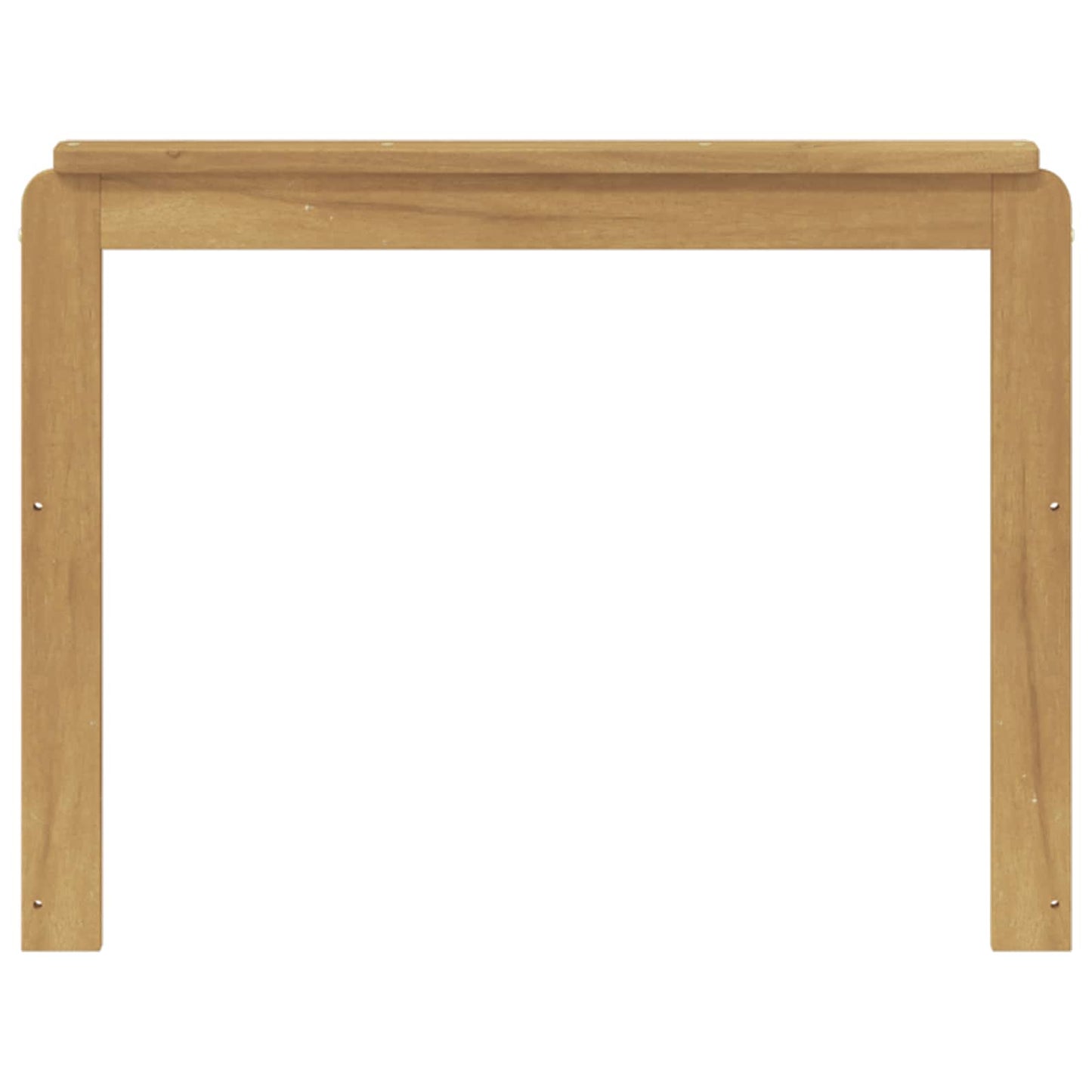 Armrests Module 2 pcs White 79 x 6 x 61 cm Solid Acacia Wood