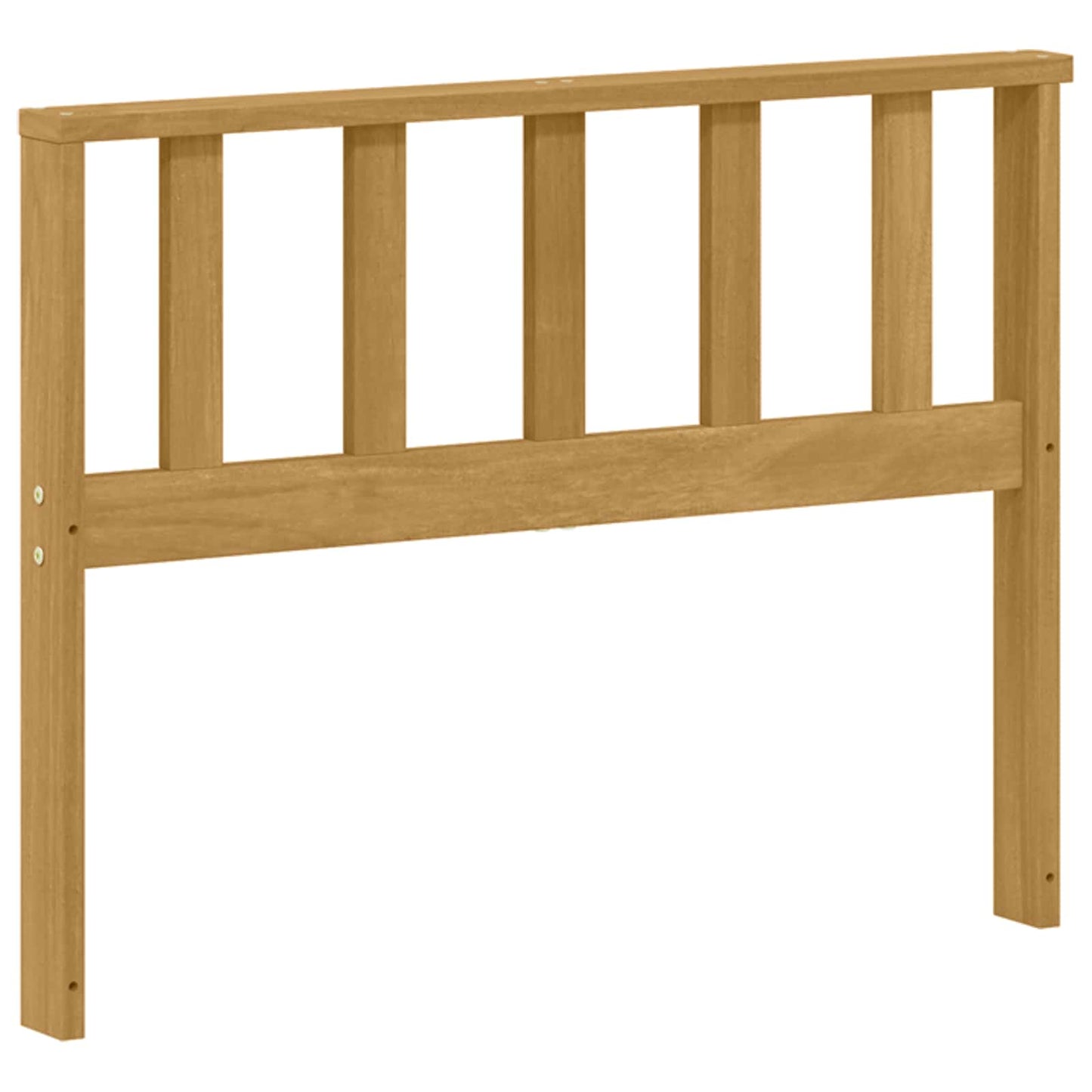 Armrests Module 2 pcs White 80 x 6 x 61 cm Solid Acacia Wood