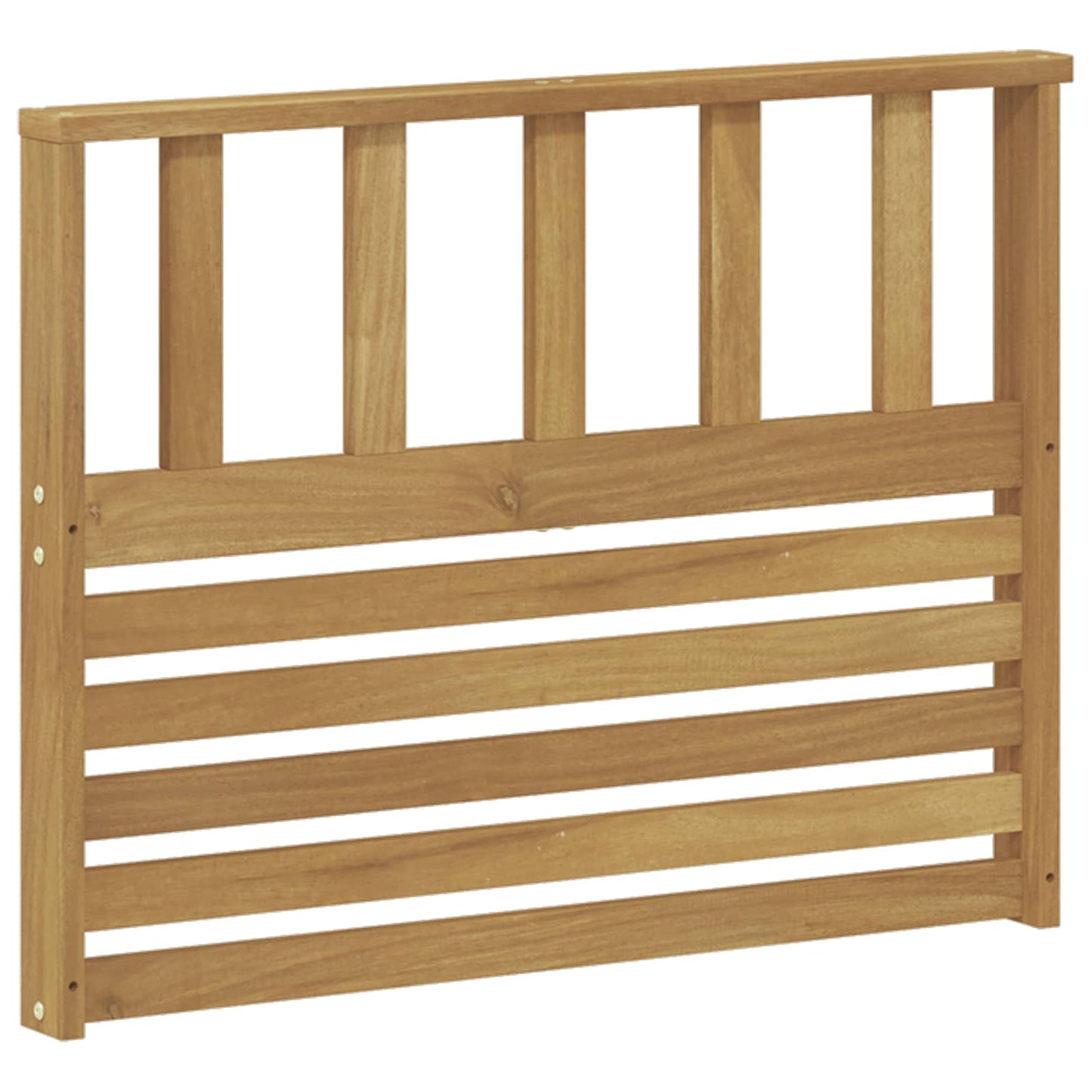 Armrests Module 2 pcs White 80 x 6 x 61 cm Solid Acacia Wood