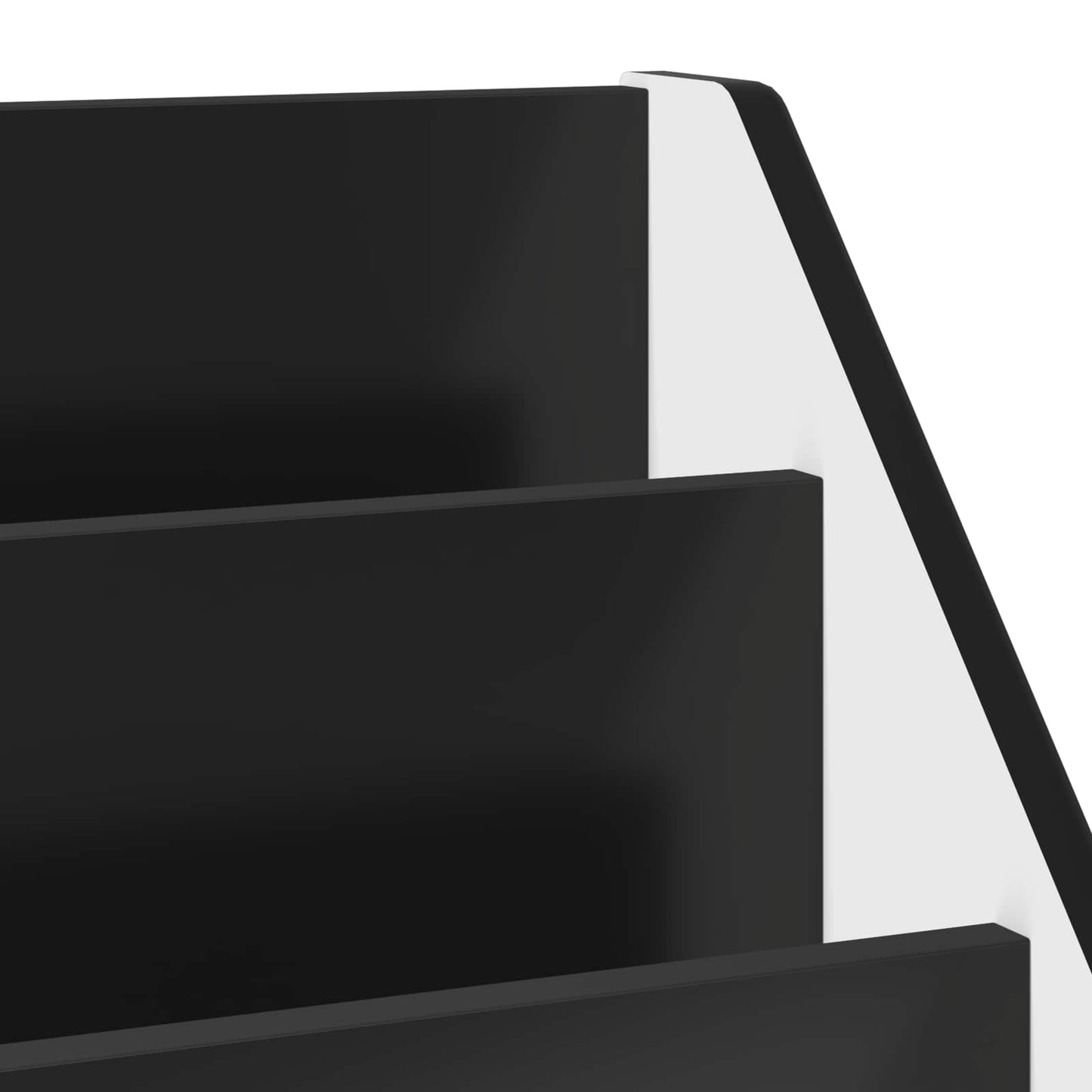Kids Bookshelf Black 72.5 x 29.5 x 69 cm Engineered Wood