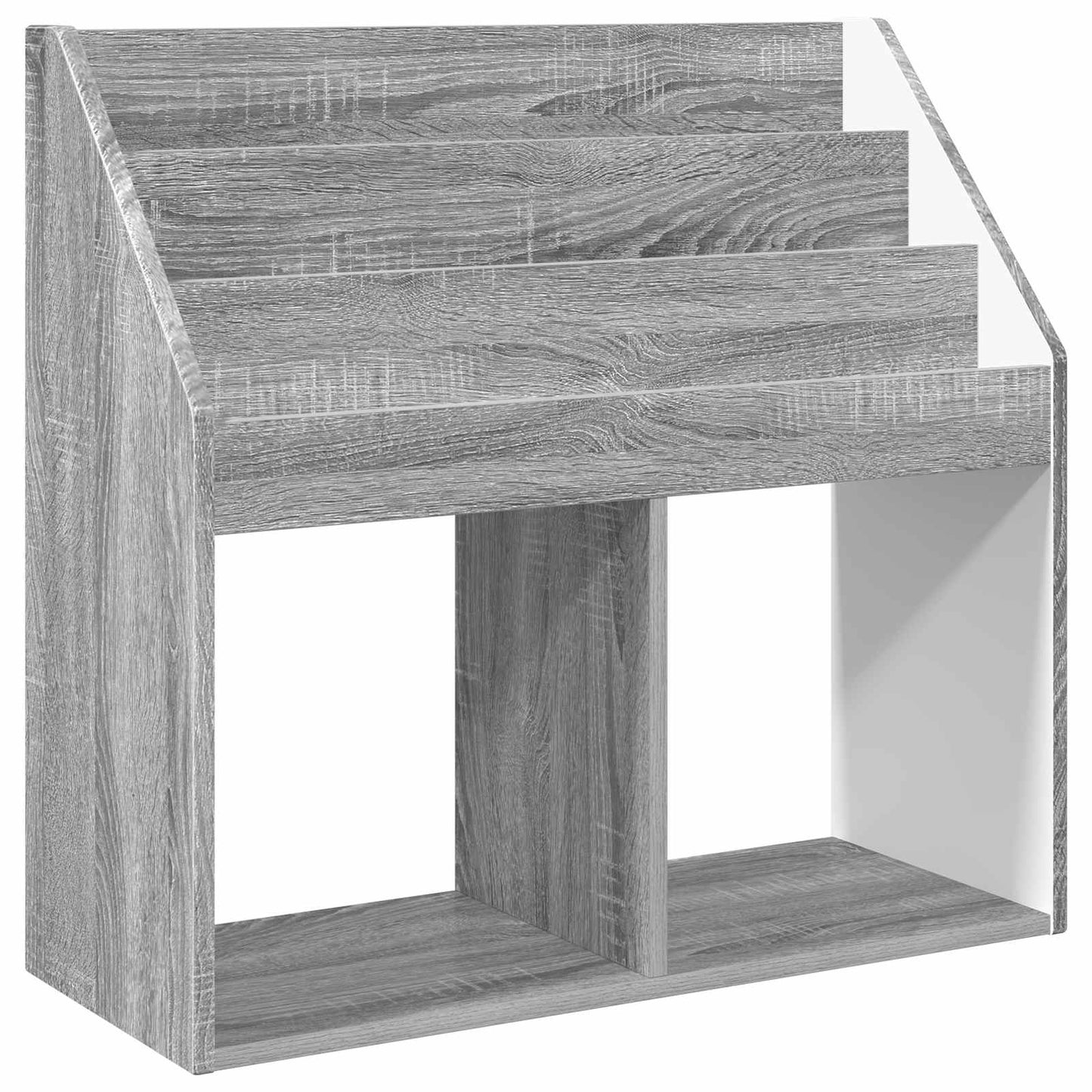 Kids Bookshelf Grey Sonoma 72.5 x 29.5 x 69 cm Engineered Wood