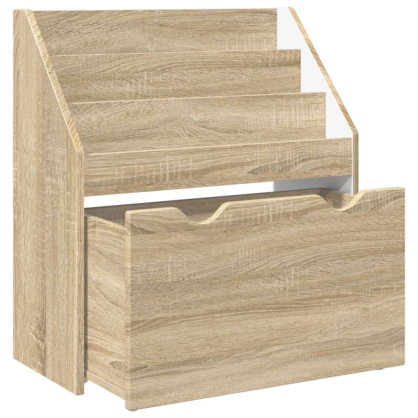 Kids Bookshelf Sonoma Oak 60 x 29.5 x 69 cm Engineered Wood