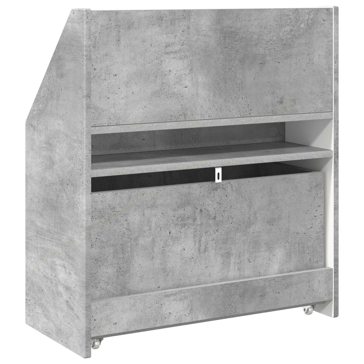 Kids Bookshelf Concrete Grey 60 x 29.5 x 69 cm Engineered Wood