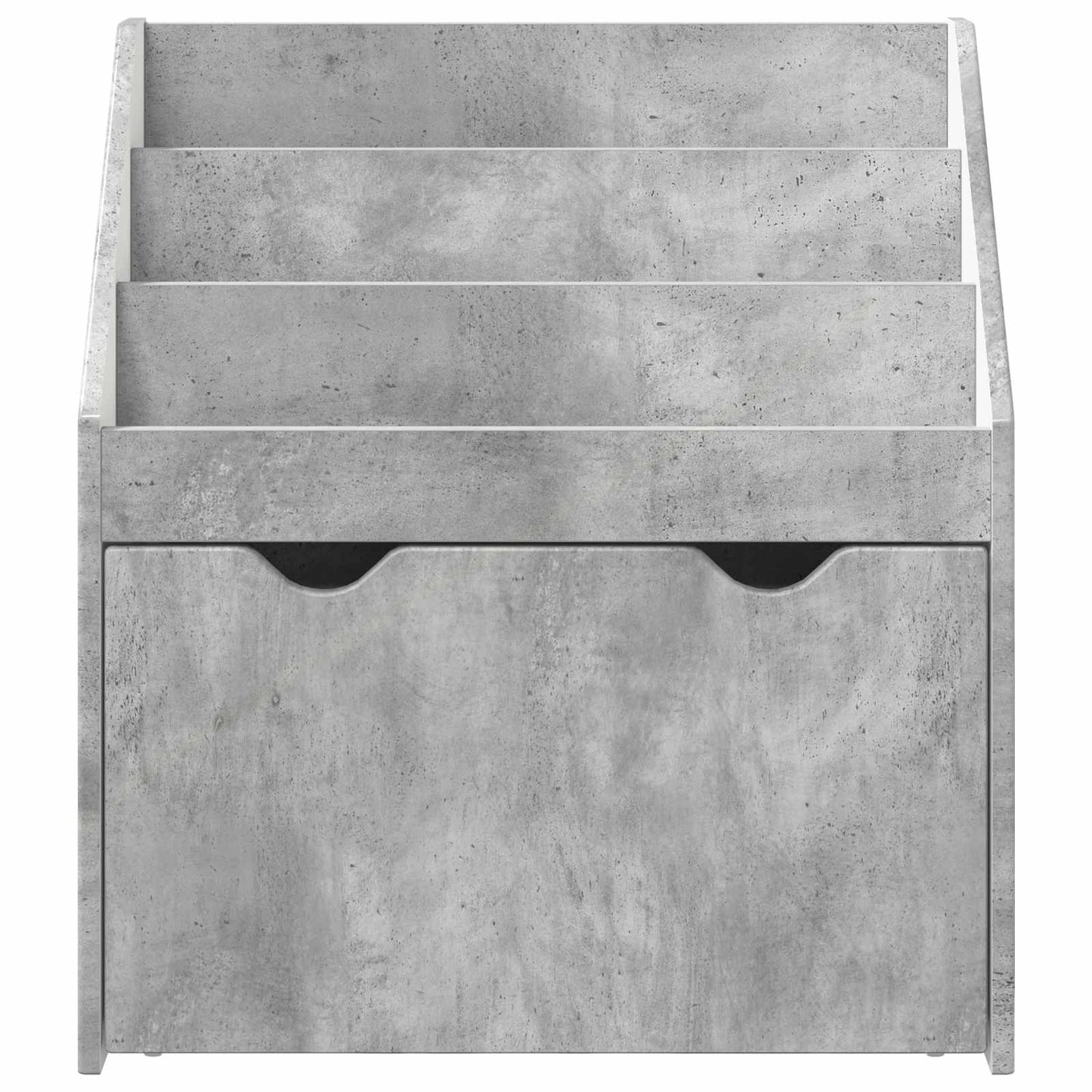 Kids Bookshelf Concrete Grey 60 x 29.5 x 69 cm Engineered Wood