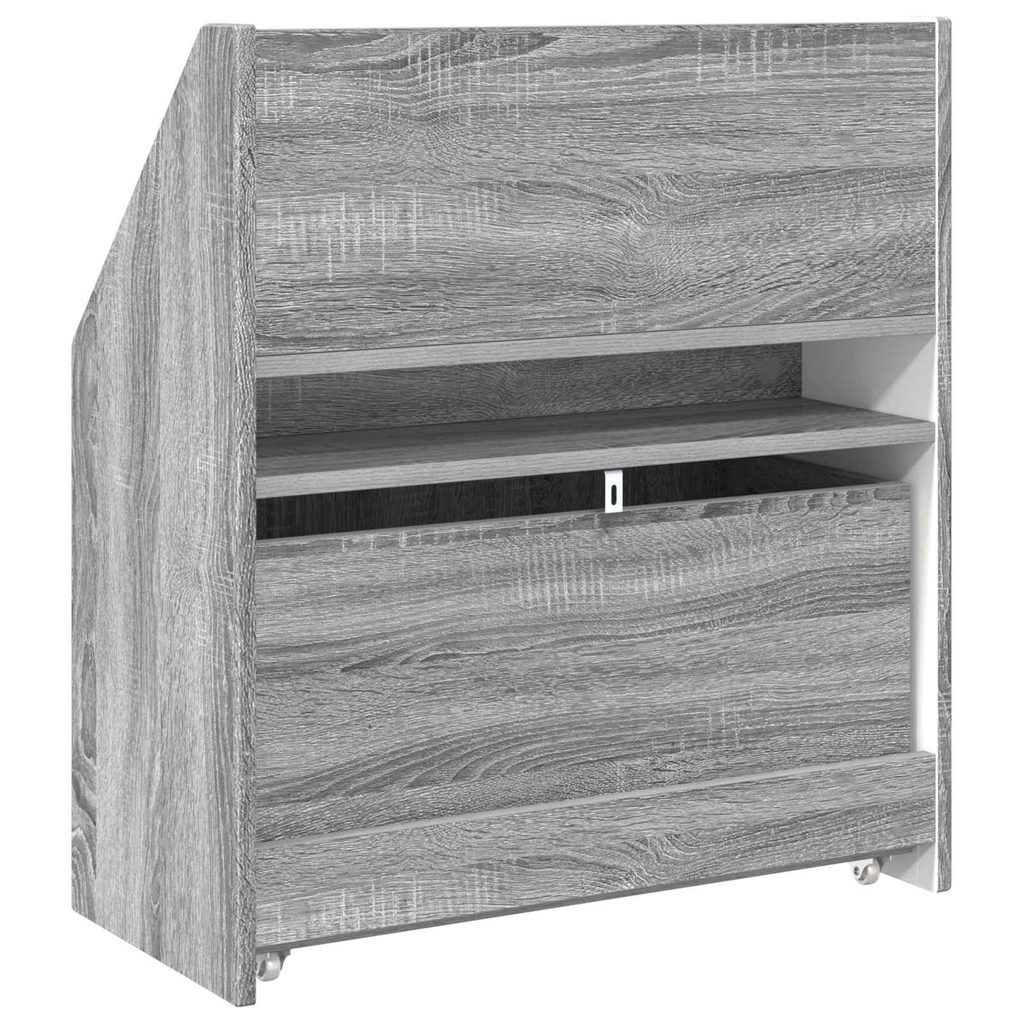 Kids Bookshelf Grey Sonoma 60 x 29.5 x 69 cm Engineered Wood