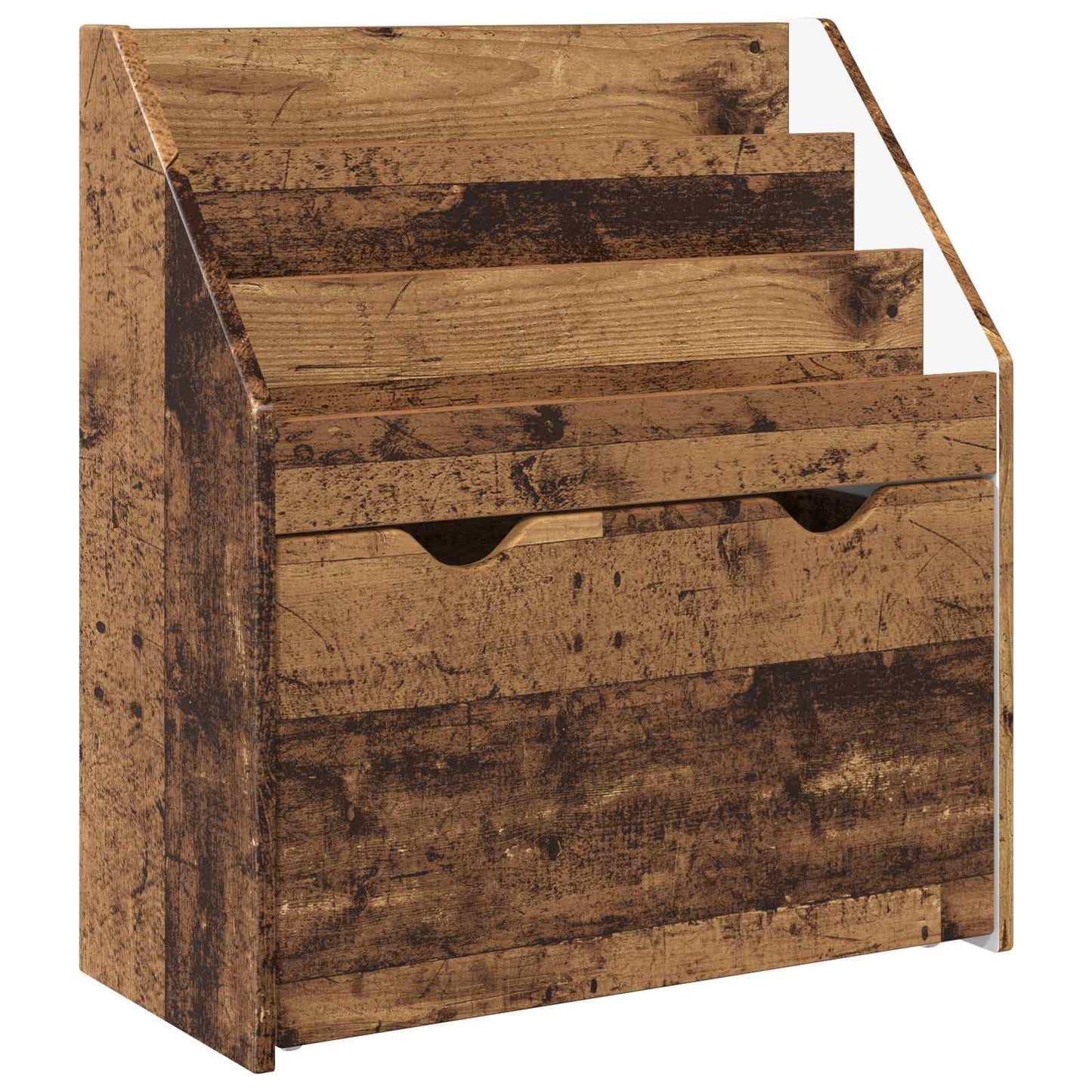 Kids Bookshelf Old Wood 60 x 29.5 x 69 cm Engineered Wood