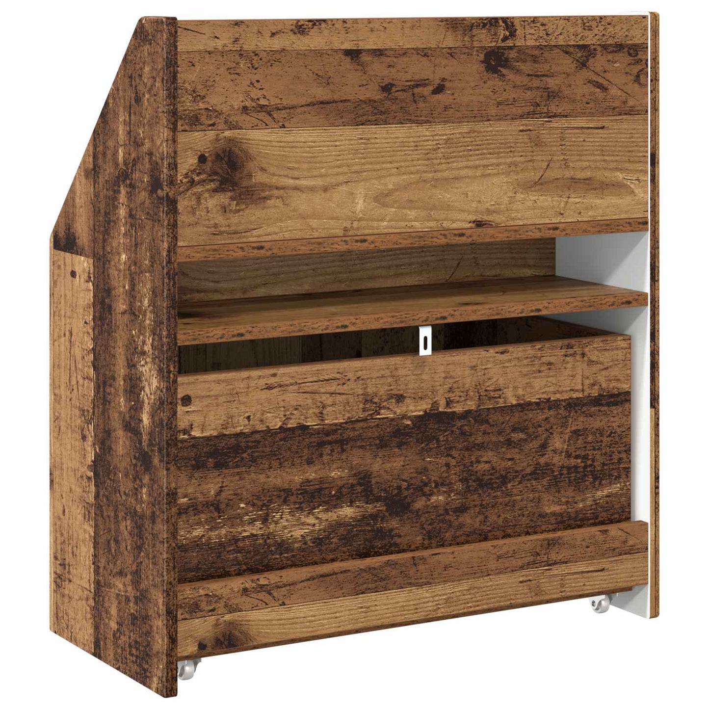 Kids Bookshelf Old Wood 60 x 29.5 x 69 cm Engineered Wood