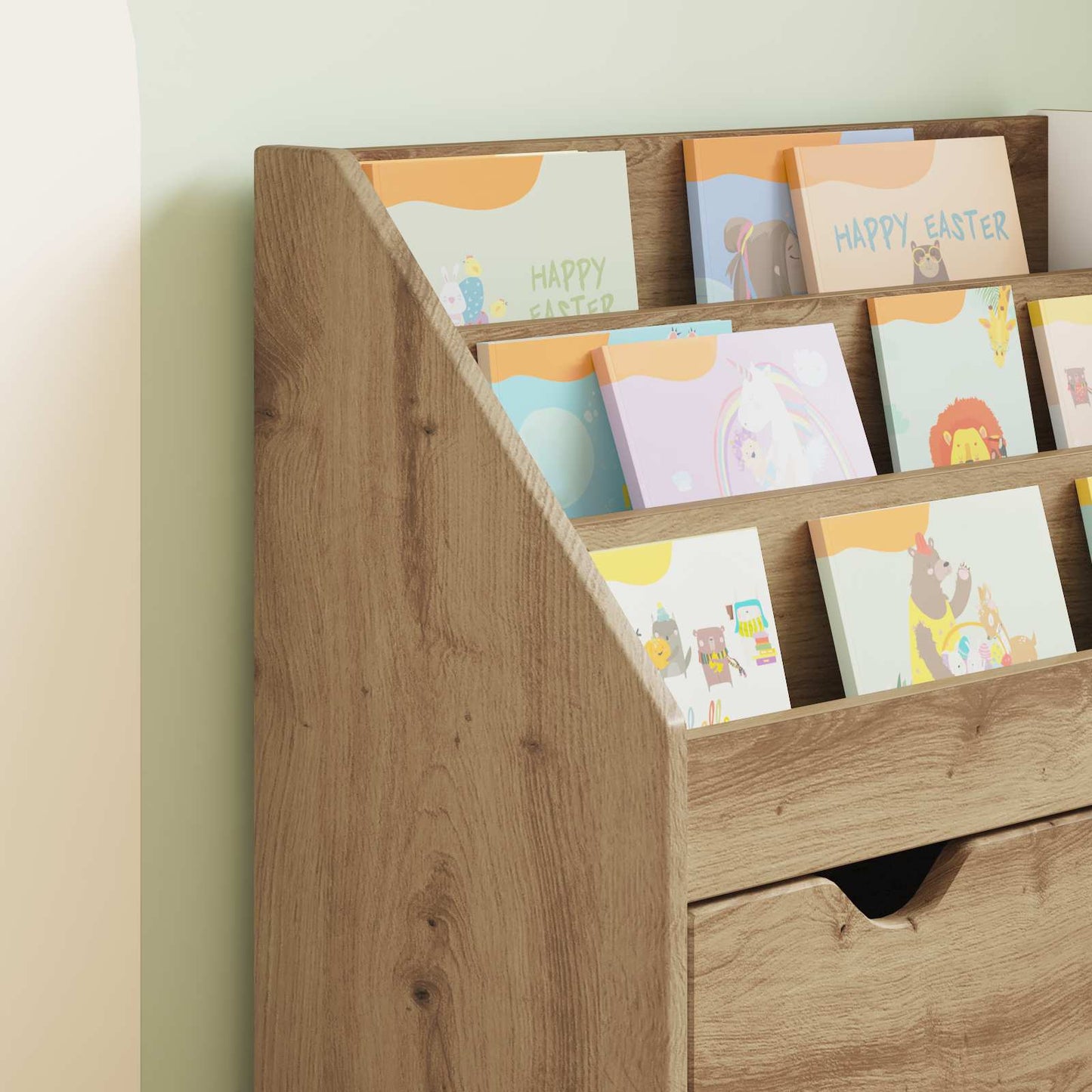 Kids Bookshelf Artisan Oak 60 x 29.5 x 69 cm Engineered Wood