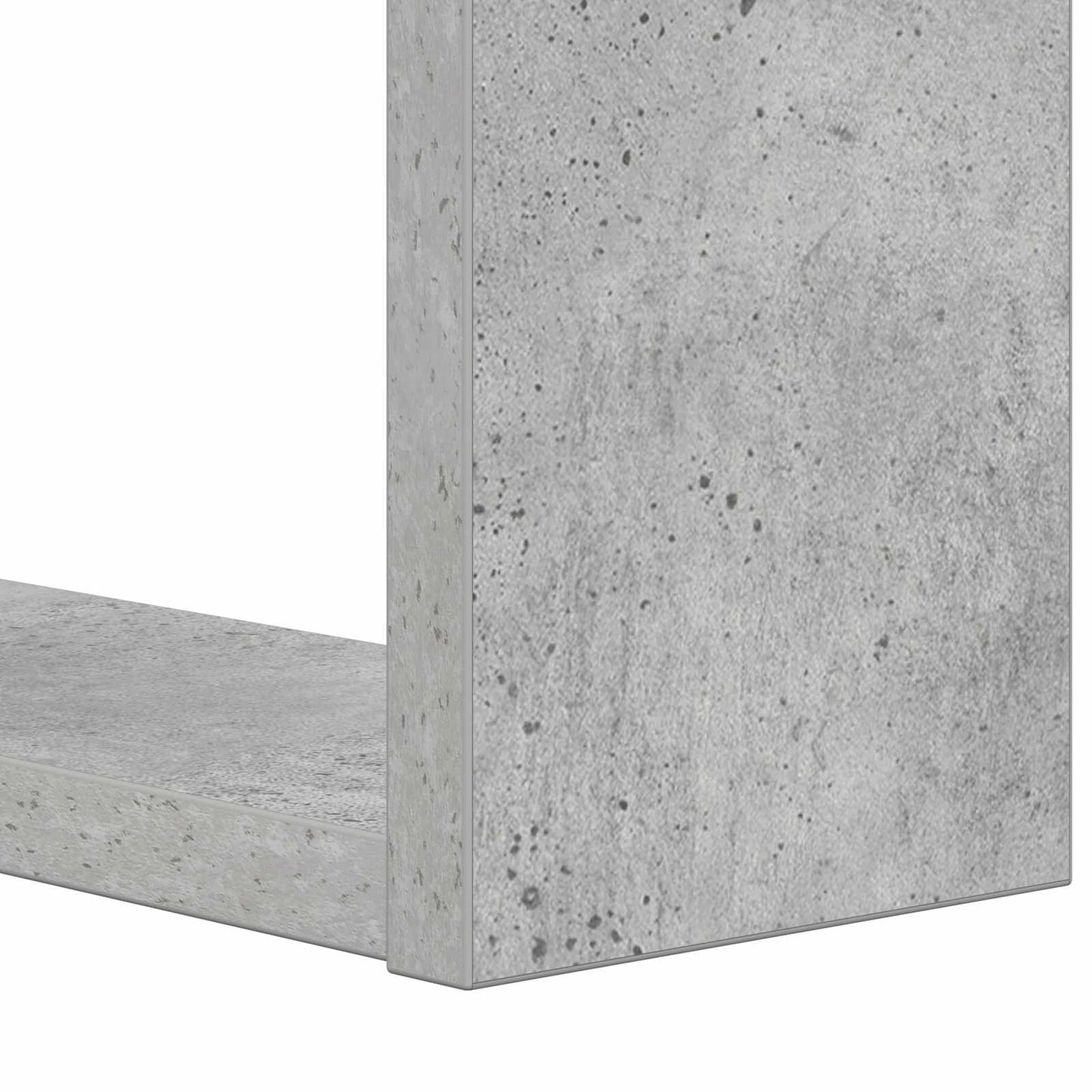 Bookshelf Concrete Grey 52 x 25 x 71.5 cm Engineered Wood