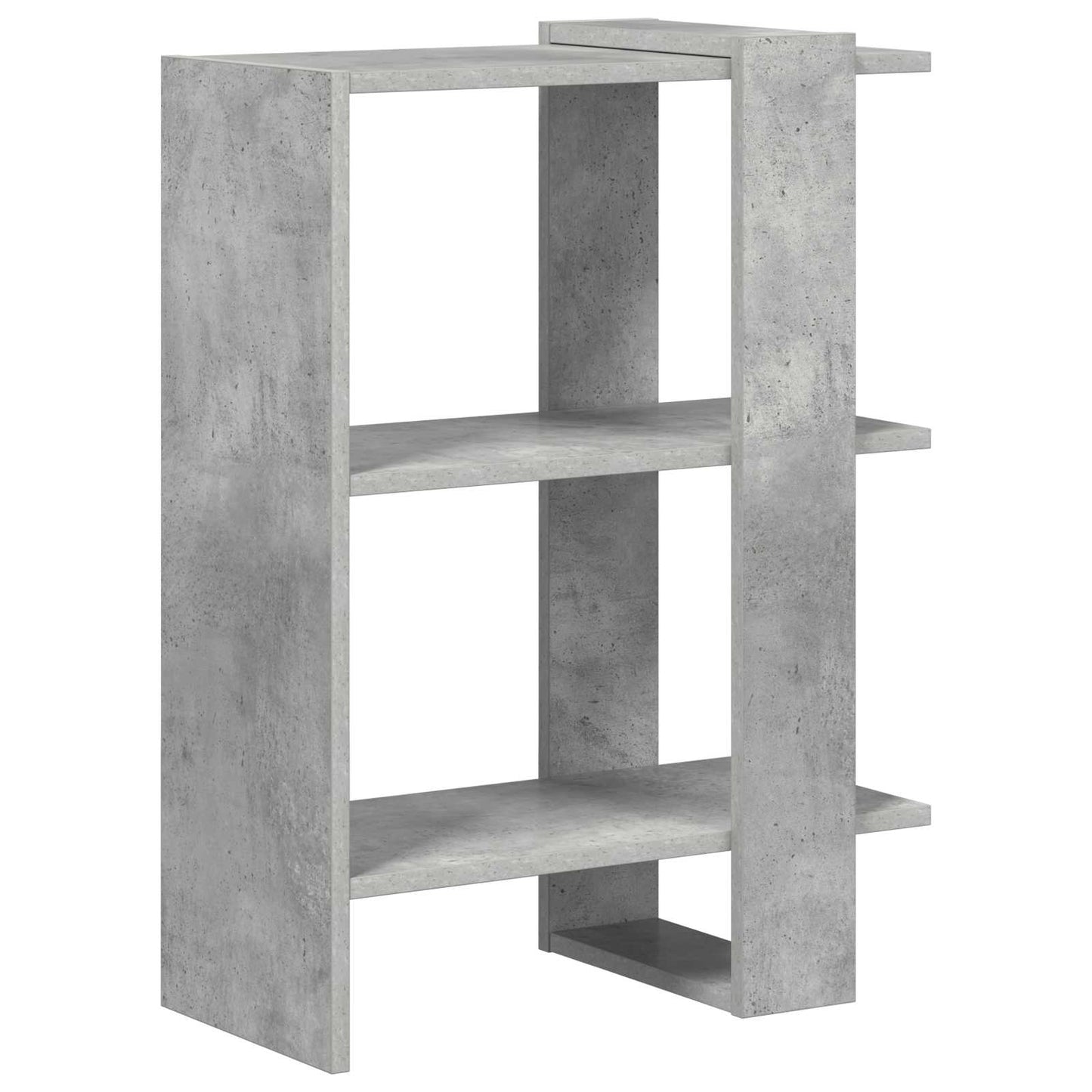 Bookshelf Concrete Grey 52 x 25 x 71.5 cm Engineered Wood