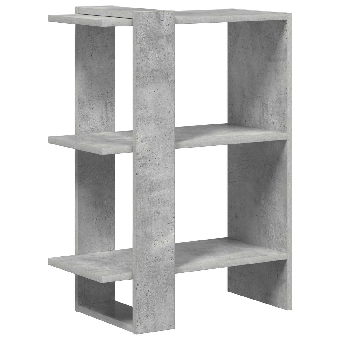 Bookshelf Concrete Grey 52 x 25 x 71.5 cm Engineered Wood