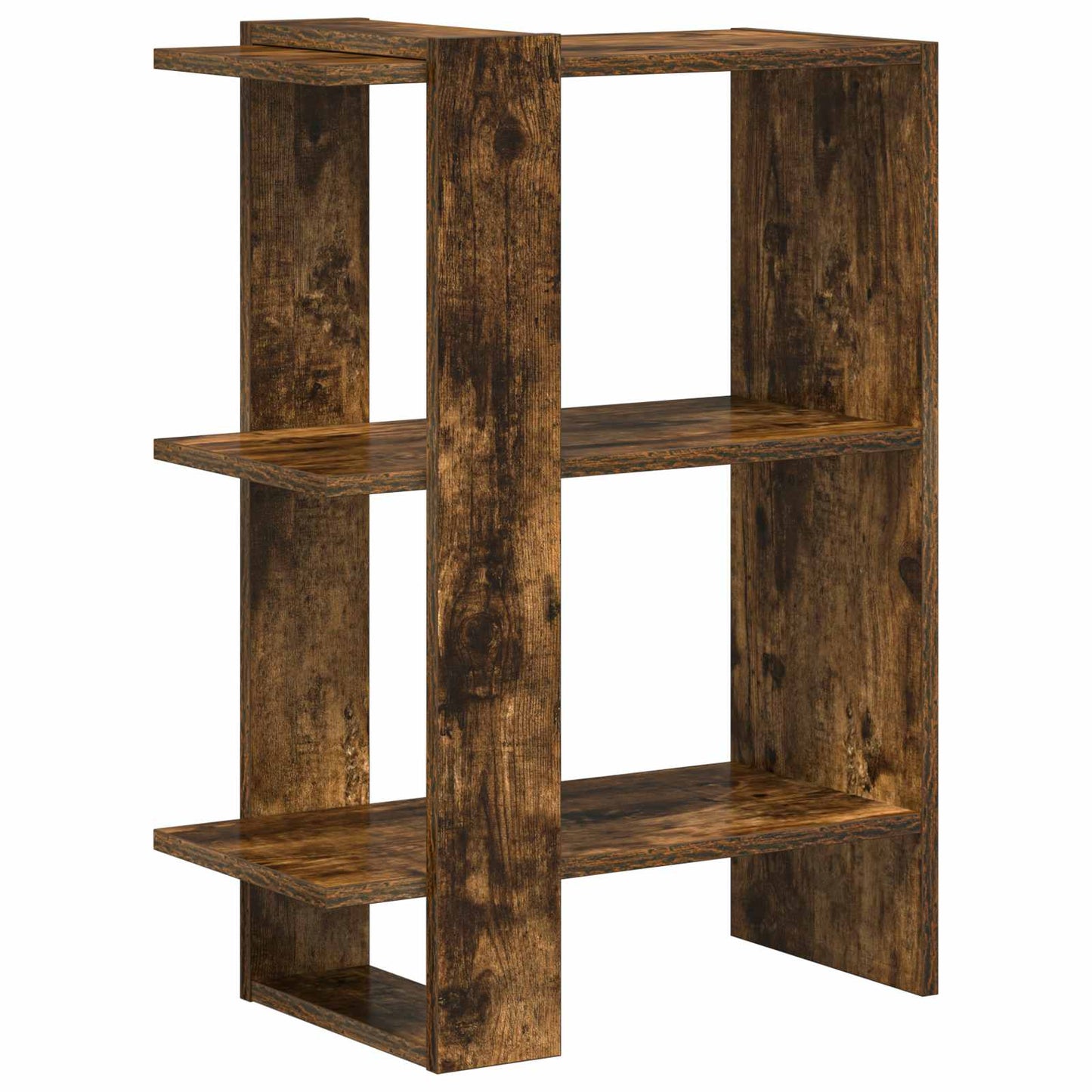 Bookshelf Smoked Oak 52 x 25 x 71.5 cm Engineered Wood