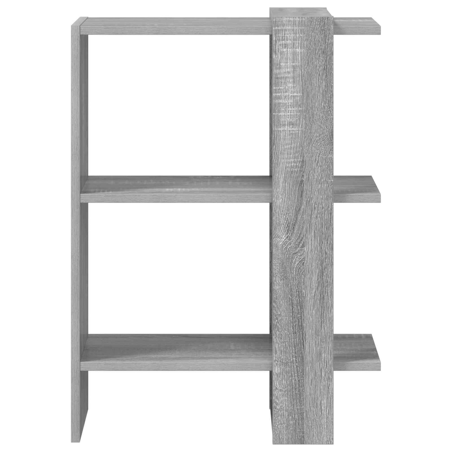 Bookshelf Grey Sonoma 52 x 25 x 71.5 cm Engineered Wood
