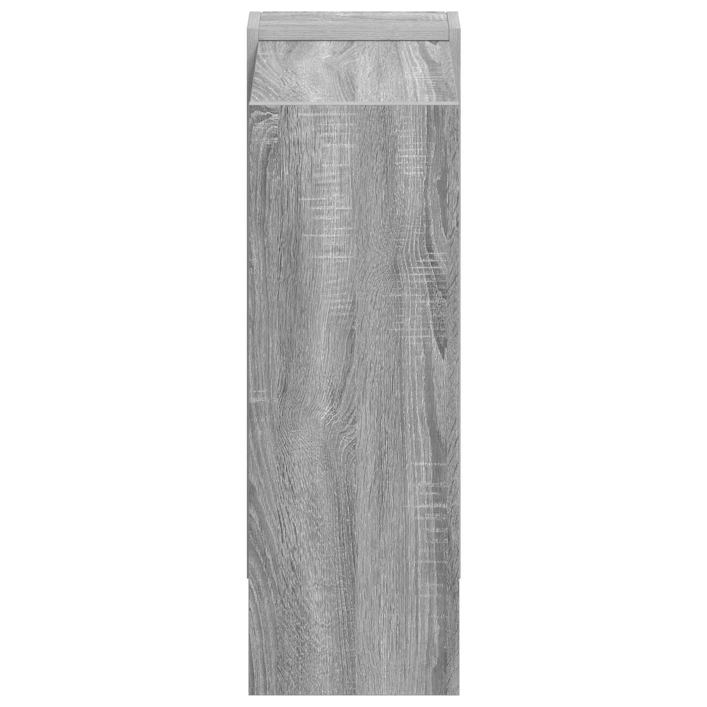 Bookshelf Grey Sonoma 52 x 25 x 71.5 cm Engineered Wood