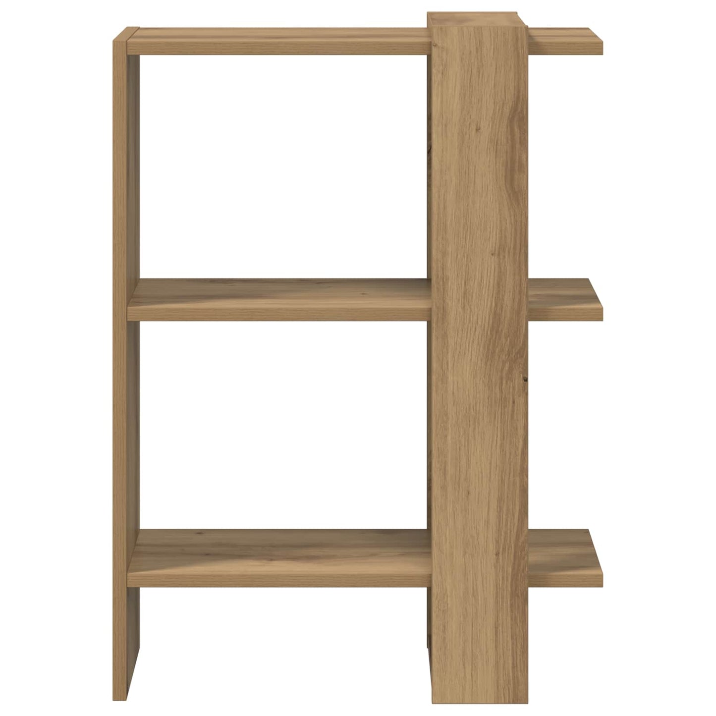 Bookshelf Artisan Oak 52 x 25 x 71.5 cm Engineered Wood