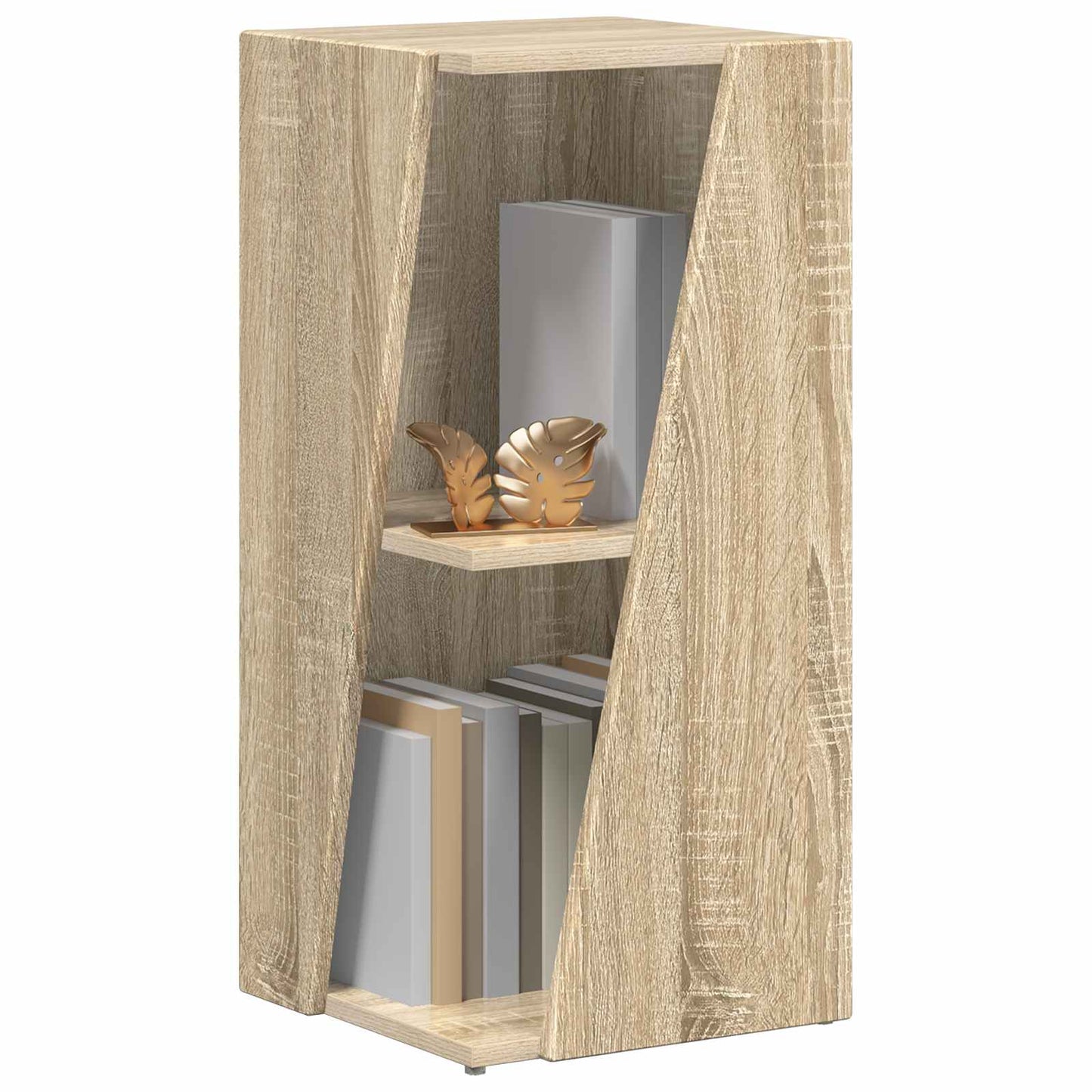 Side Shelf Sonoma Oak 33 x 32 x 70.5 cm Engineered Wood
