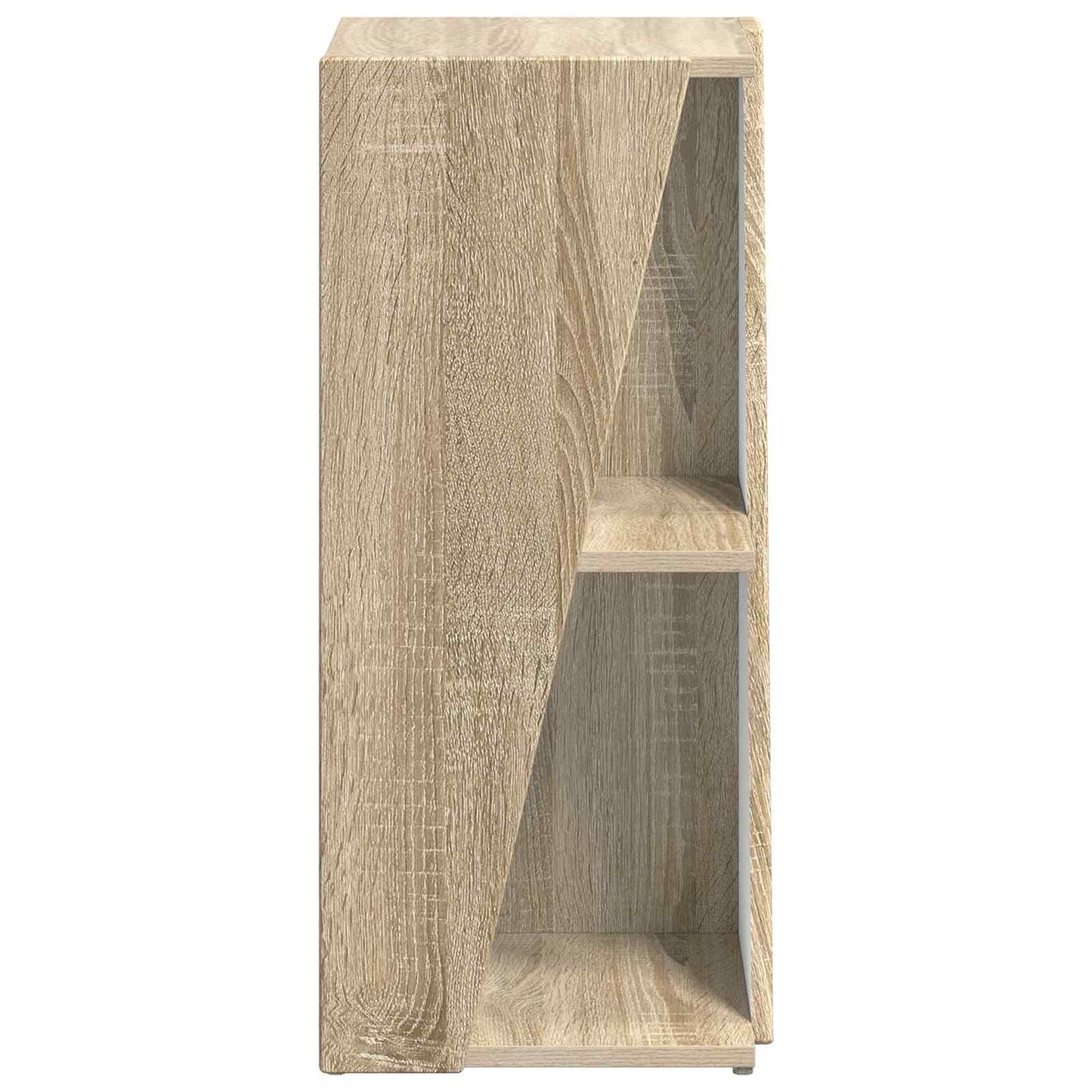 Side Shelf Sonoma Oak 33 x 32 x 70.5 cm Engineered Wood