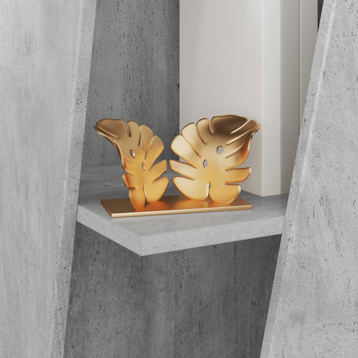 Side Shelf Concrete Grey 33 x 32 x 70.5 cm Engineered Wood
