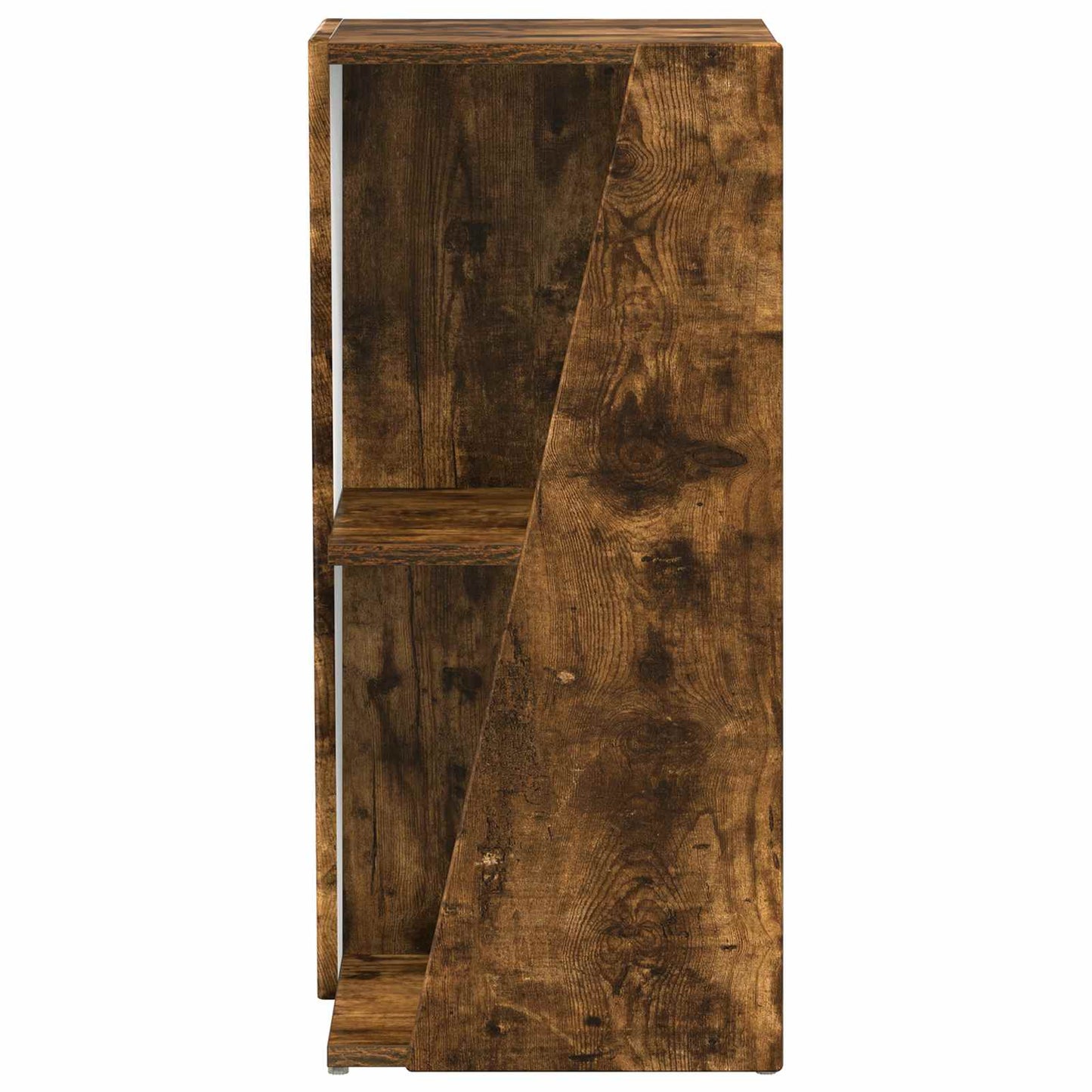 Side Shelf Smoked Oak 33 x 32 x 70.5 cm Engineered Wood