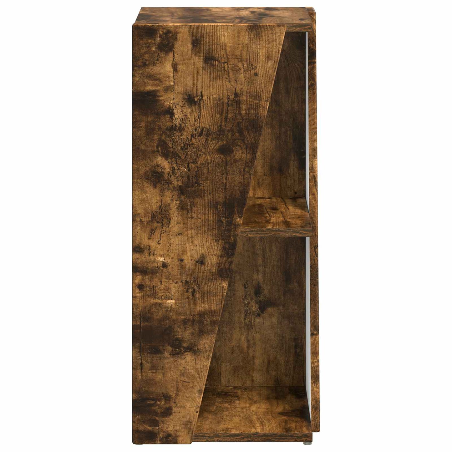 Side Shelf 33 x 32 x 70.5 cm Engineered Wood Smoked Oak