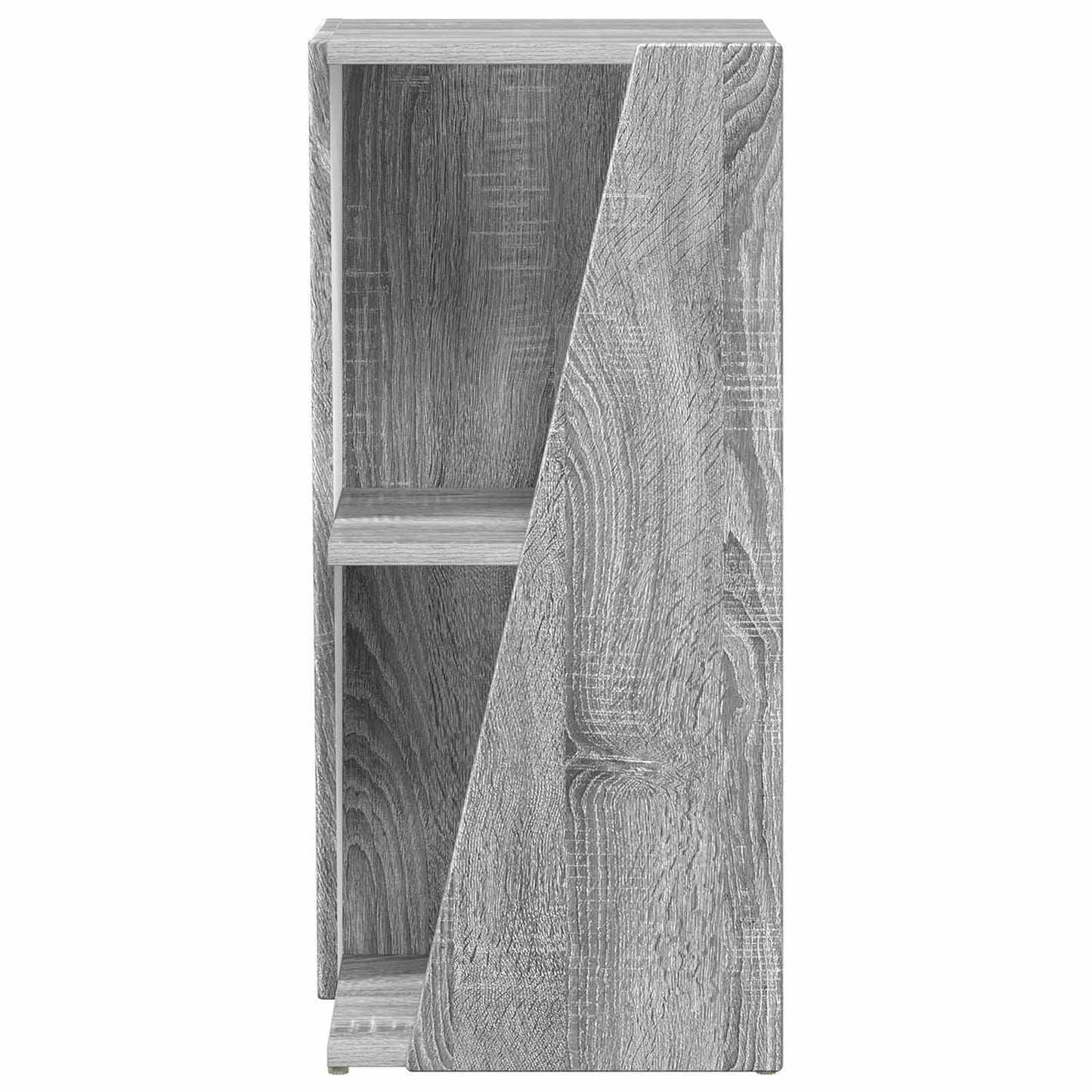 Side Shelf Grey Sonoma 33 x 32 x 70.5 cm Engineered Wood
