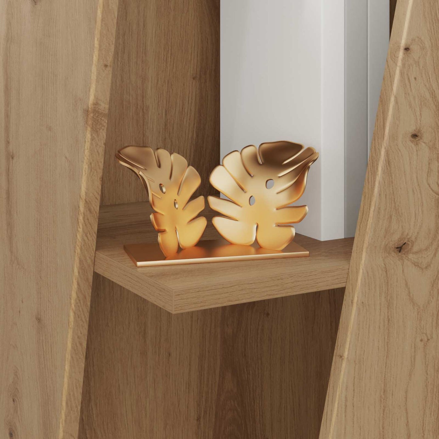 Side Shelf Artisan Oak 33 x 32 x 70.5 cm Engineered Wood