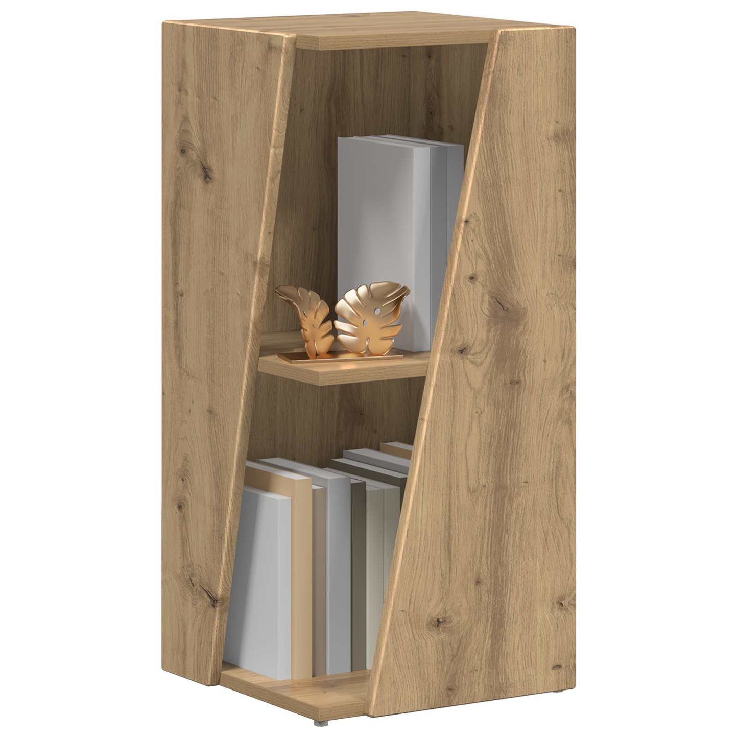 Side Shelf Artisan Oak 33 x 32 x 70.5 cm Engineered Wood