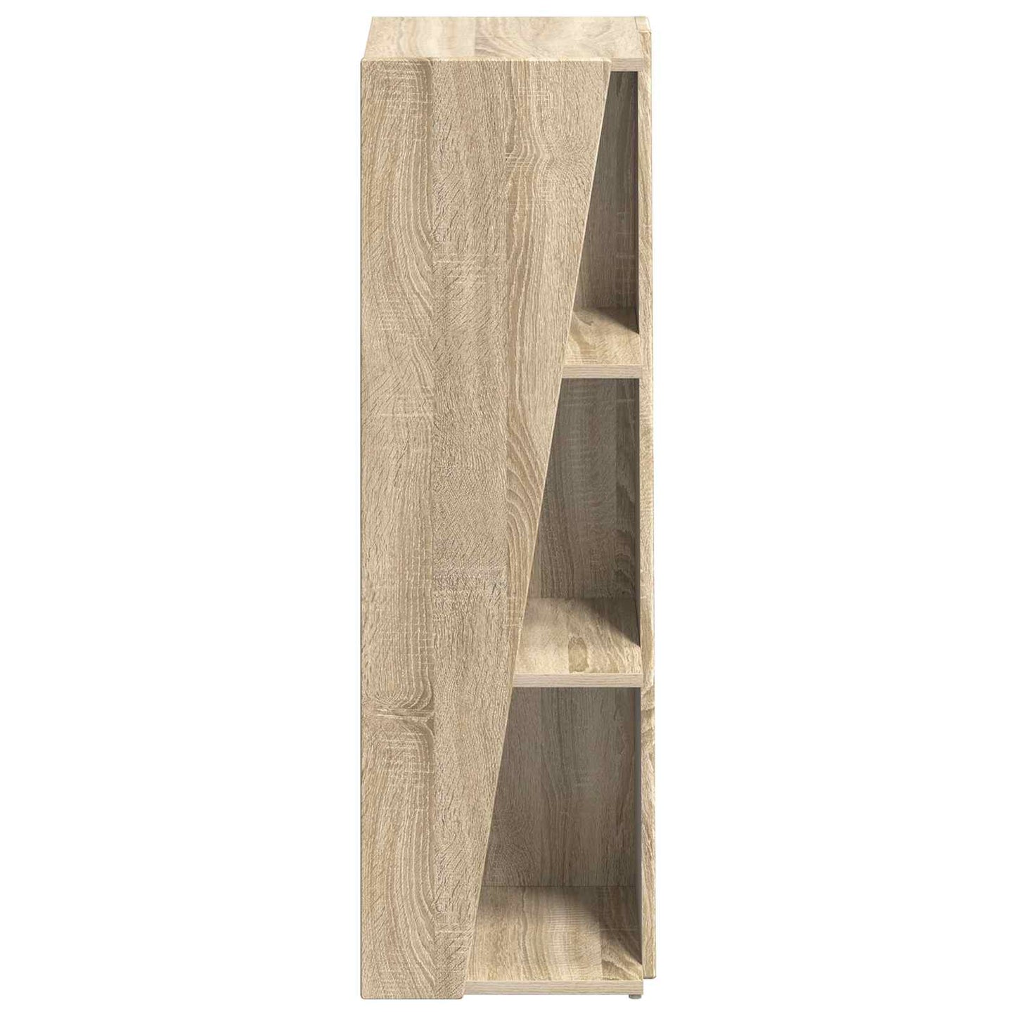 Side Shelf 33 x 32 x 100.5 cm Engineered Wood Sonoma Oak