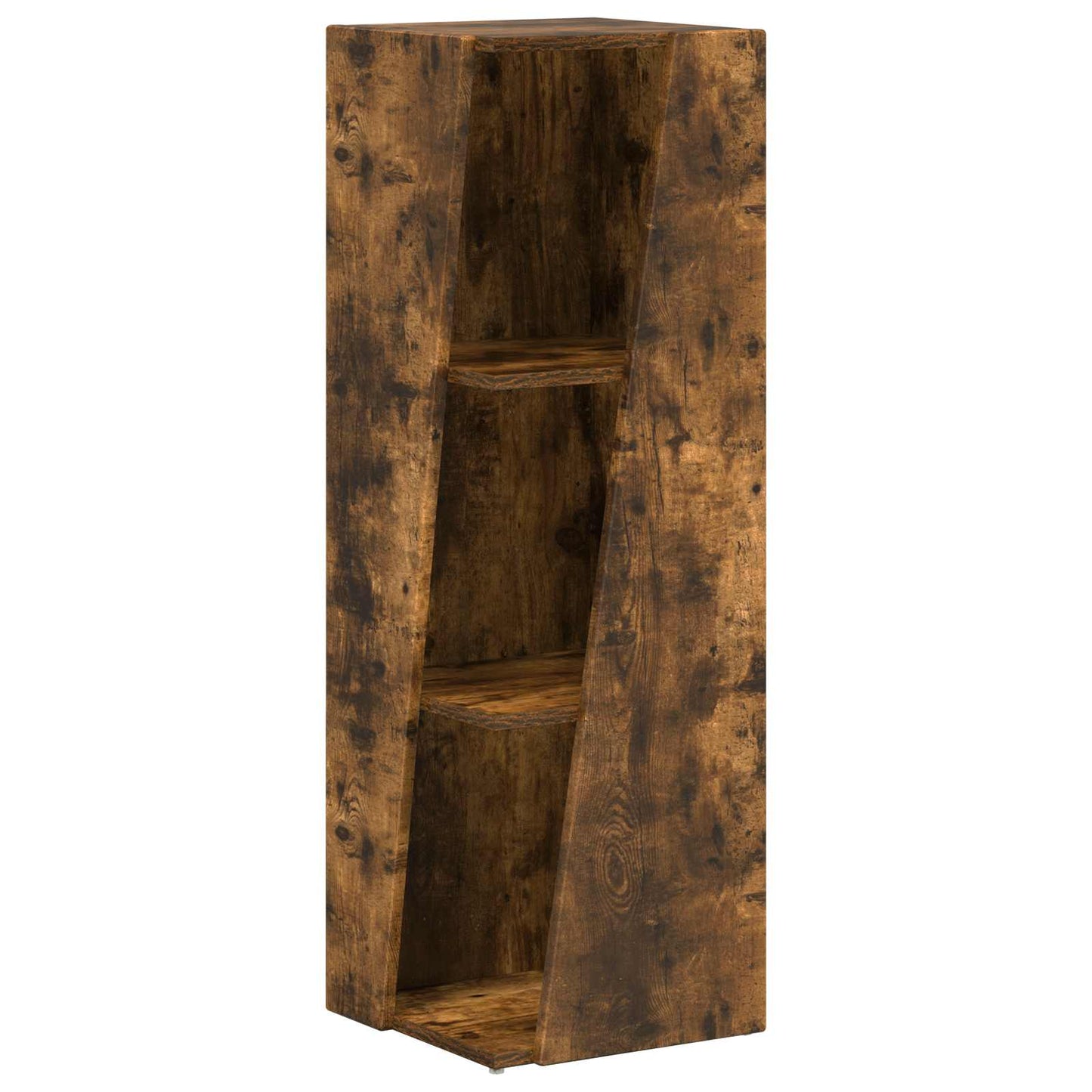 Side Shelf 33 x 32 x 100.5 cm Engineered Wood Smoked Oak