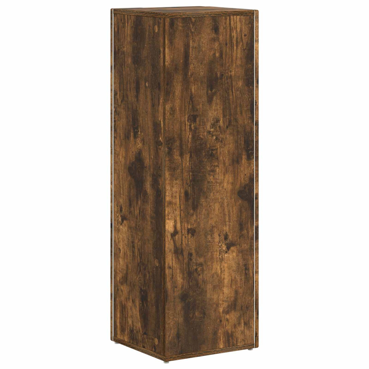 Side Shelf Smoked Oak 33 x 32 x 100.5 cm Engineered Wood