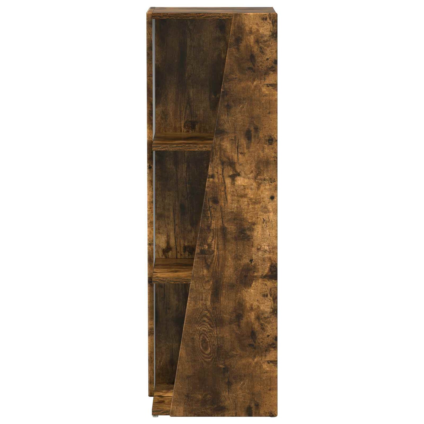 Side Shelf Smoked Oak 33 x 32 x 100.5 cm Engineered Wood