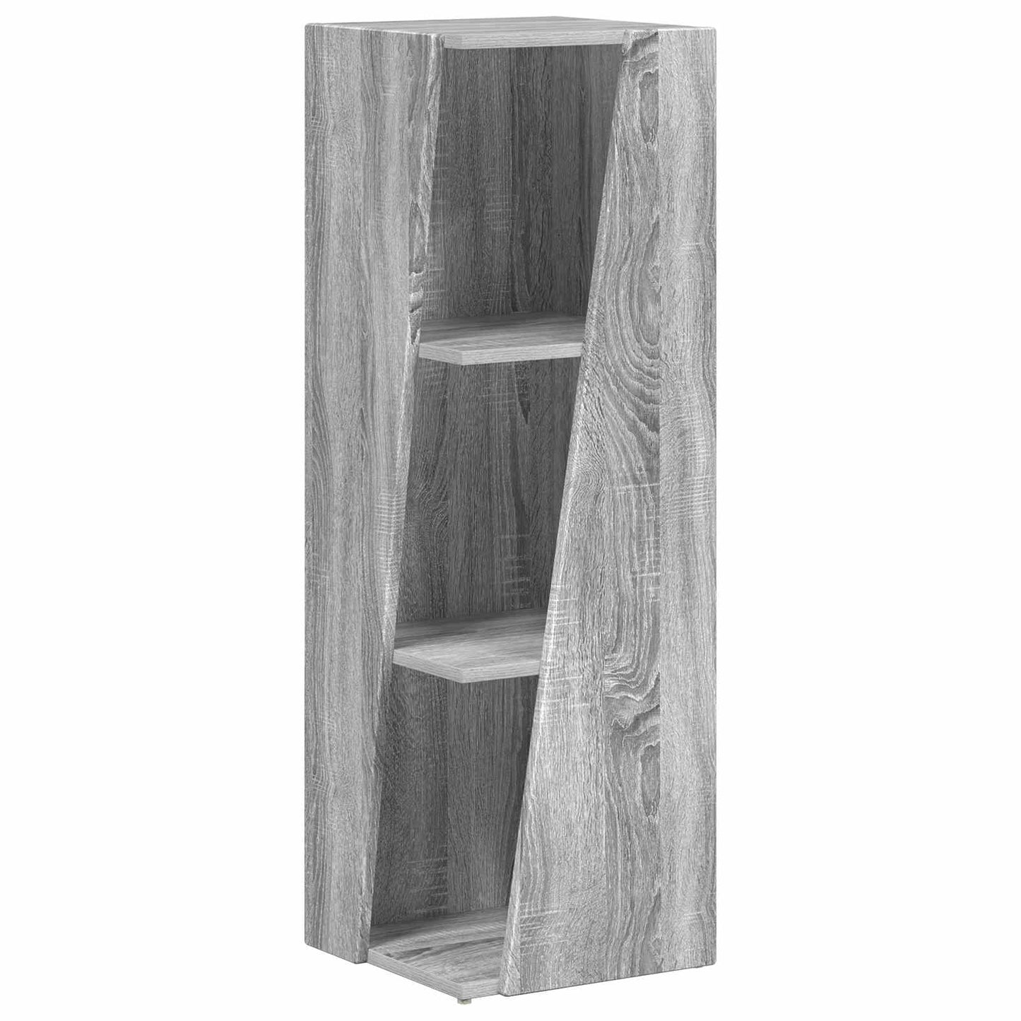 Side Shelf Grey Sonoma 33 x 32 x 100.5 cm Engineered Wood