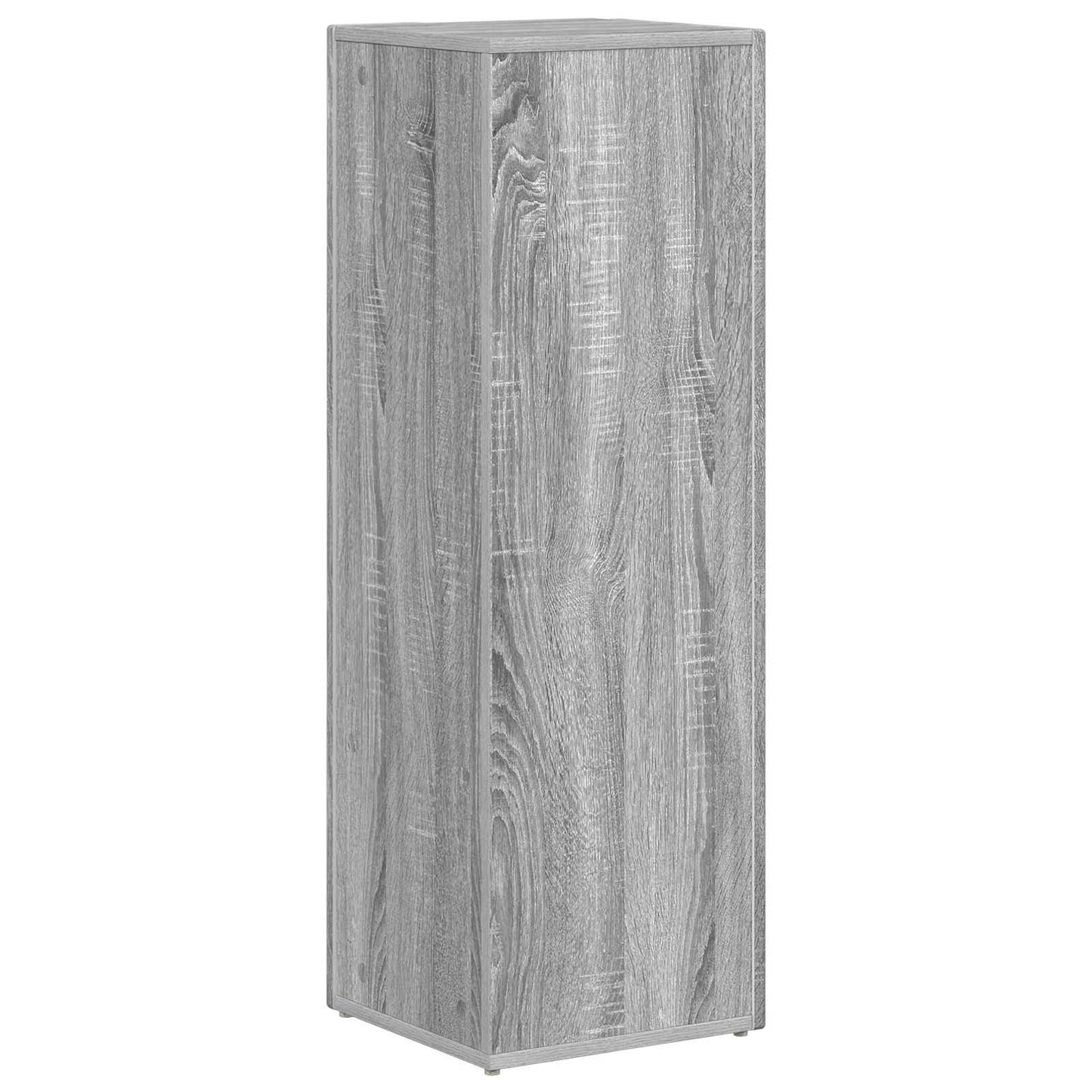 Side Shelf 33 x 32 x 100.5 cm Engineered Wood Grey Sonoma