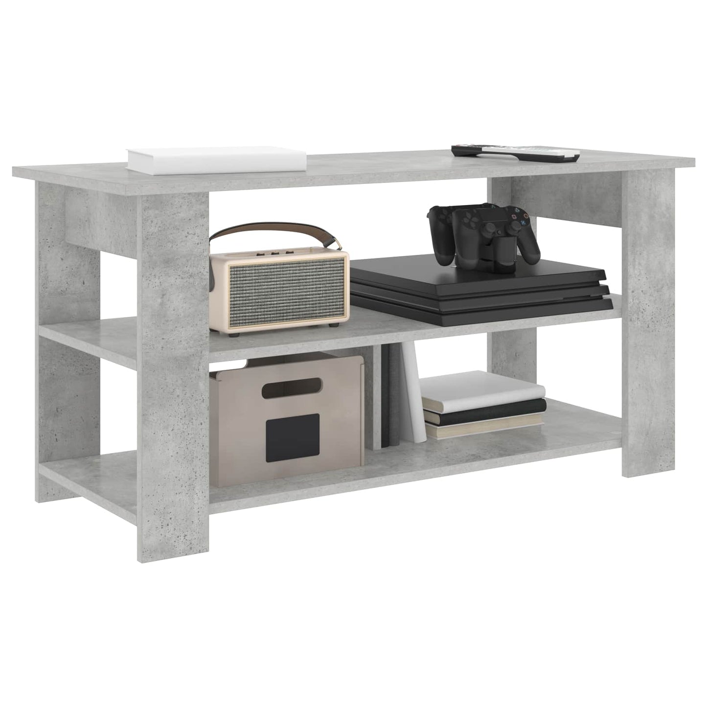 TV stand Concrete Grey 100 x 40 x 50 cm