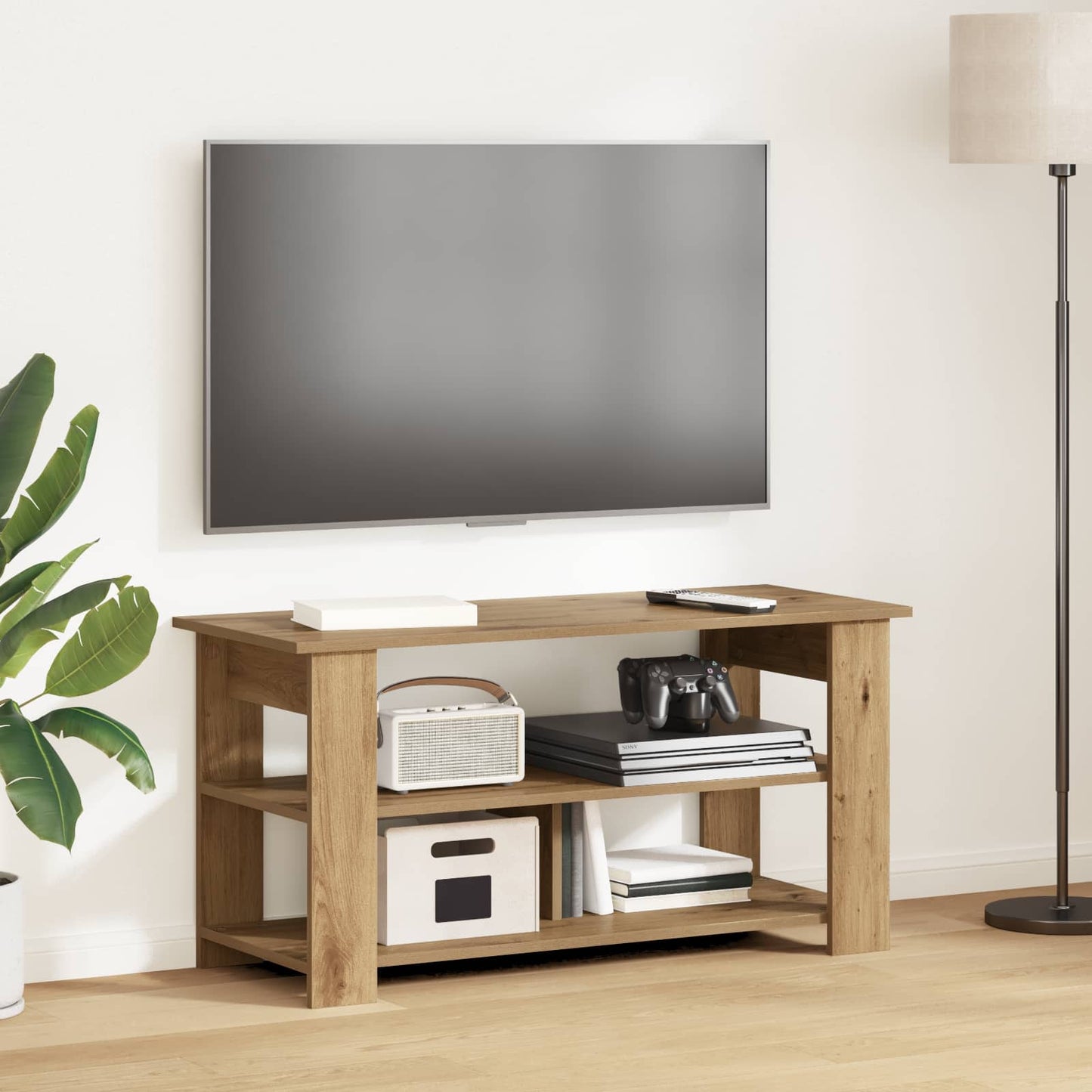 TV stand Artisan Oak 100 x 40 x 50 cm