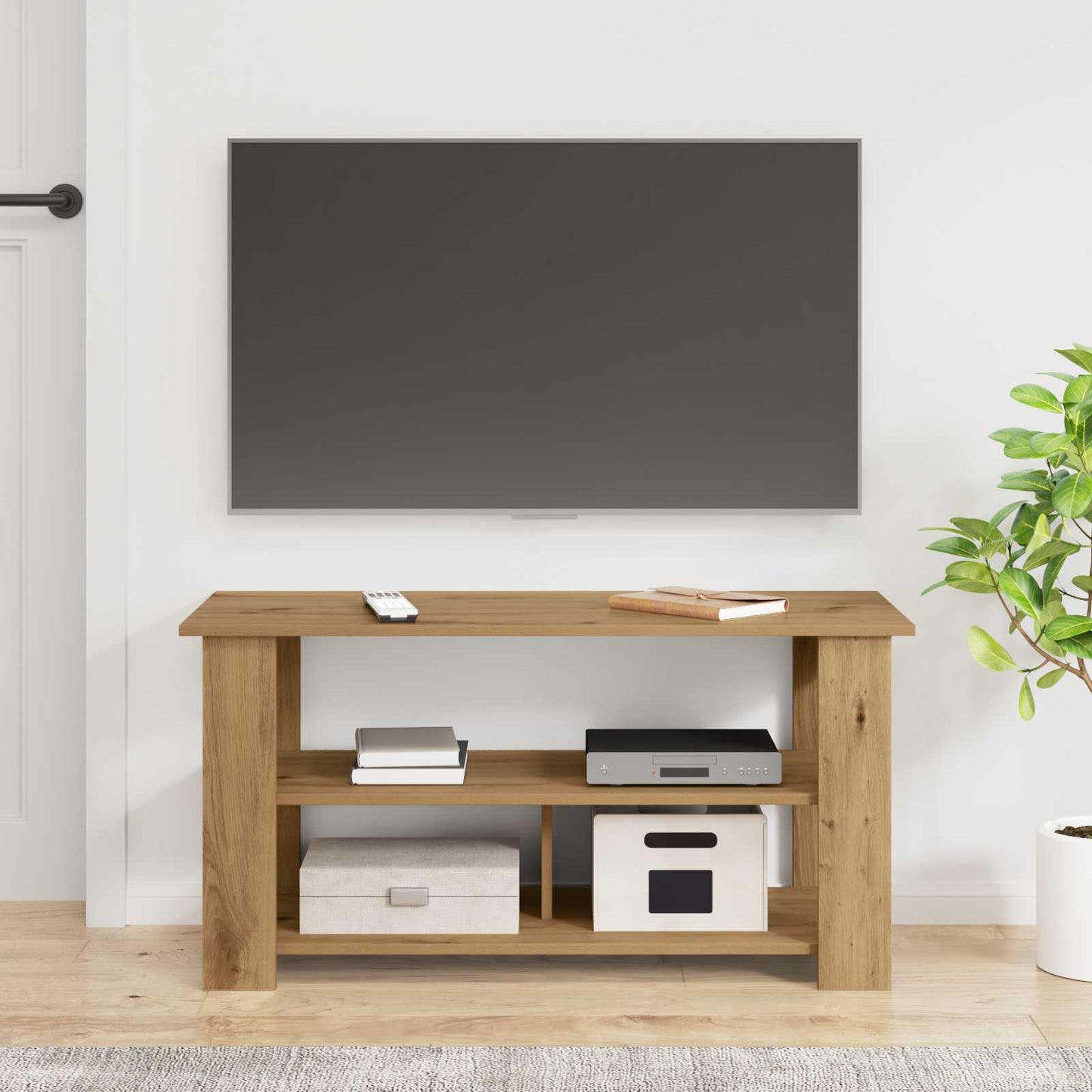 TV stand Artisan Oak 100 x 40 x 50 cm