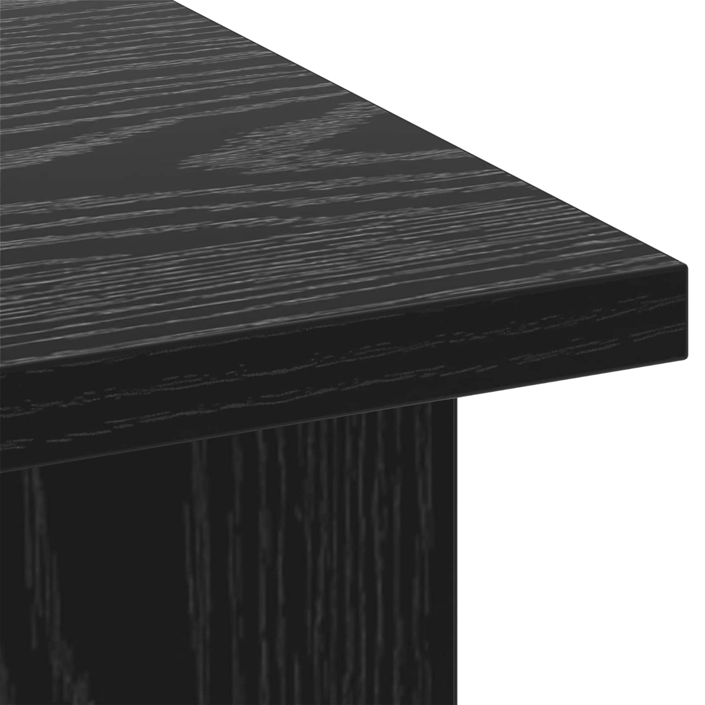 TV stand Black Oak 96 x 35 x 33.5 cm