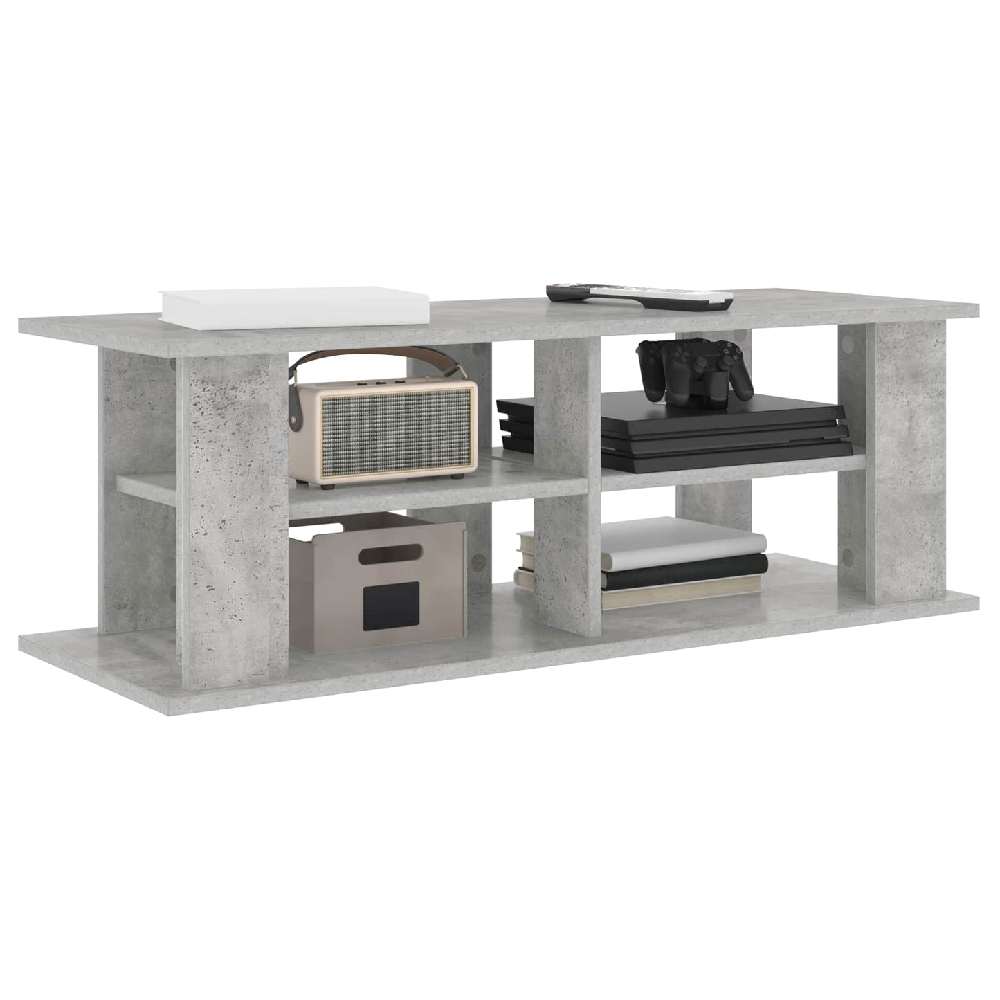 TV stand Concrete Grey 96 x 35 x 33.5 cm