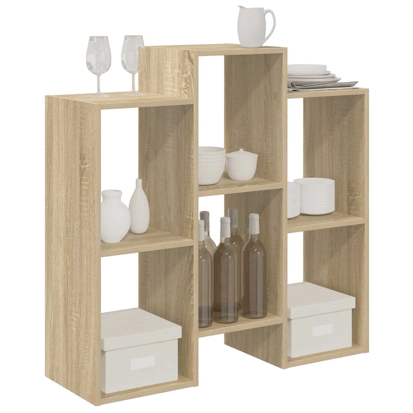 Sideboard Sonoma Oak 90 x 30 x 90 cm