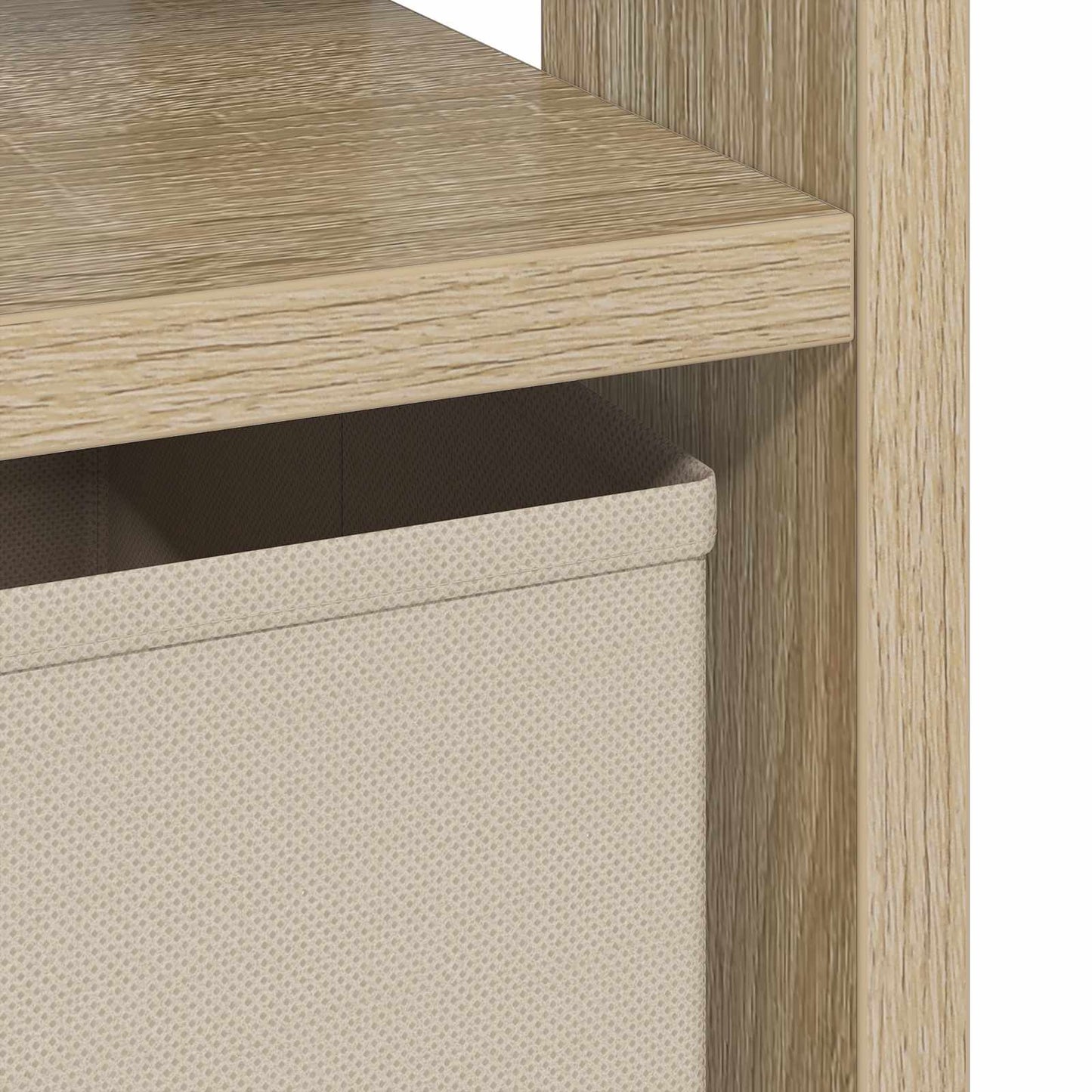 Bedside Table Sonoma Oak 41 x 40 x 45 cm Engineered Wood