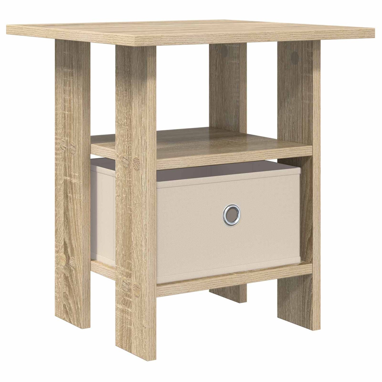 Bedside Table Sonoma Oak 41 x 40 x 45 cm Engineered Wood