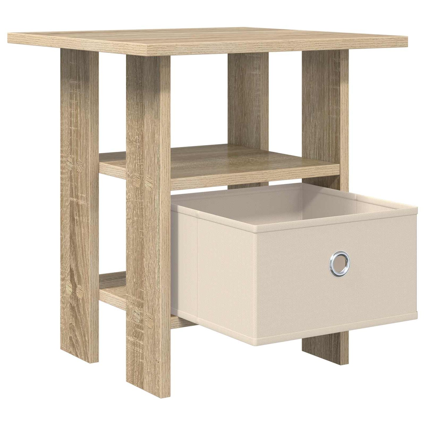Bedside Table Sonoma Oak 41 x 40 x 45 cm Engineered Wood