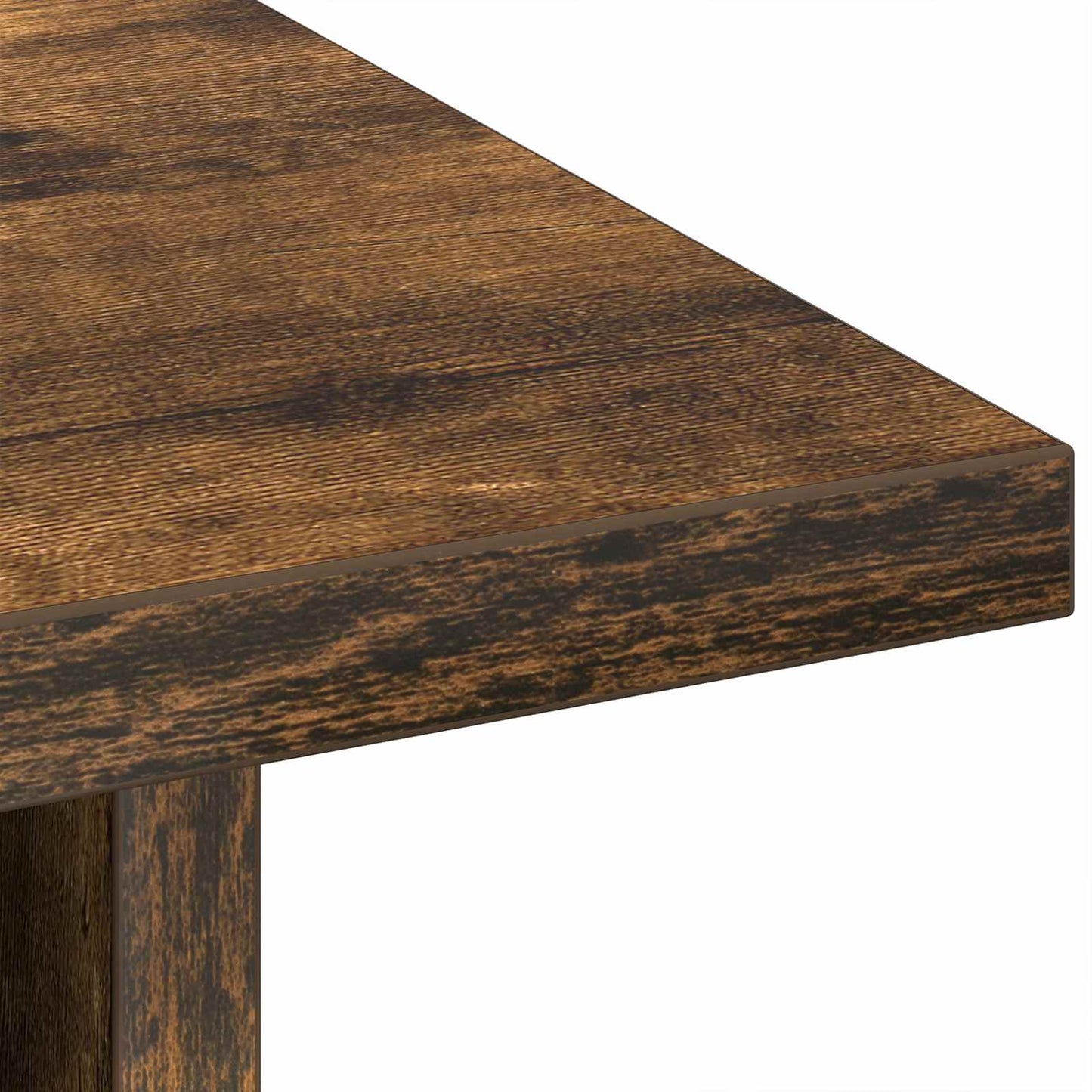Bedside Table Smoked Oak 41 x 40 x 45 cm Engineered Wood