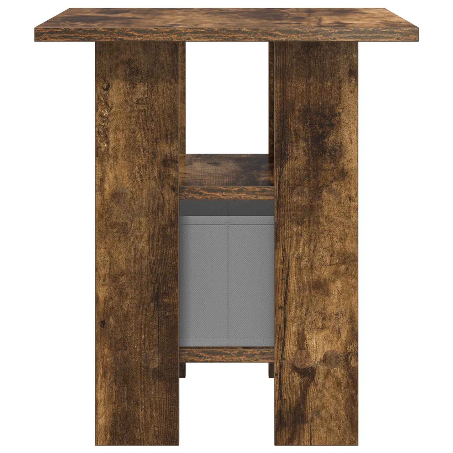 Bedside Table 2 pcs Smoked Oak 41 x 40 x 45 cm Engineered Wood