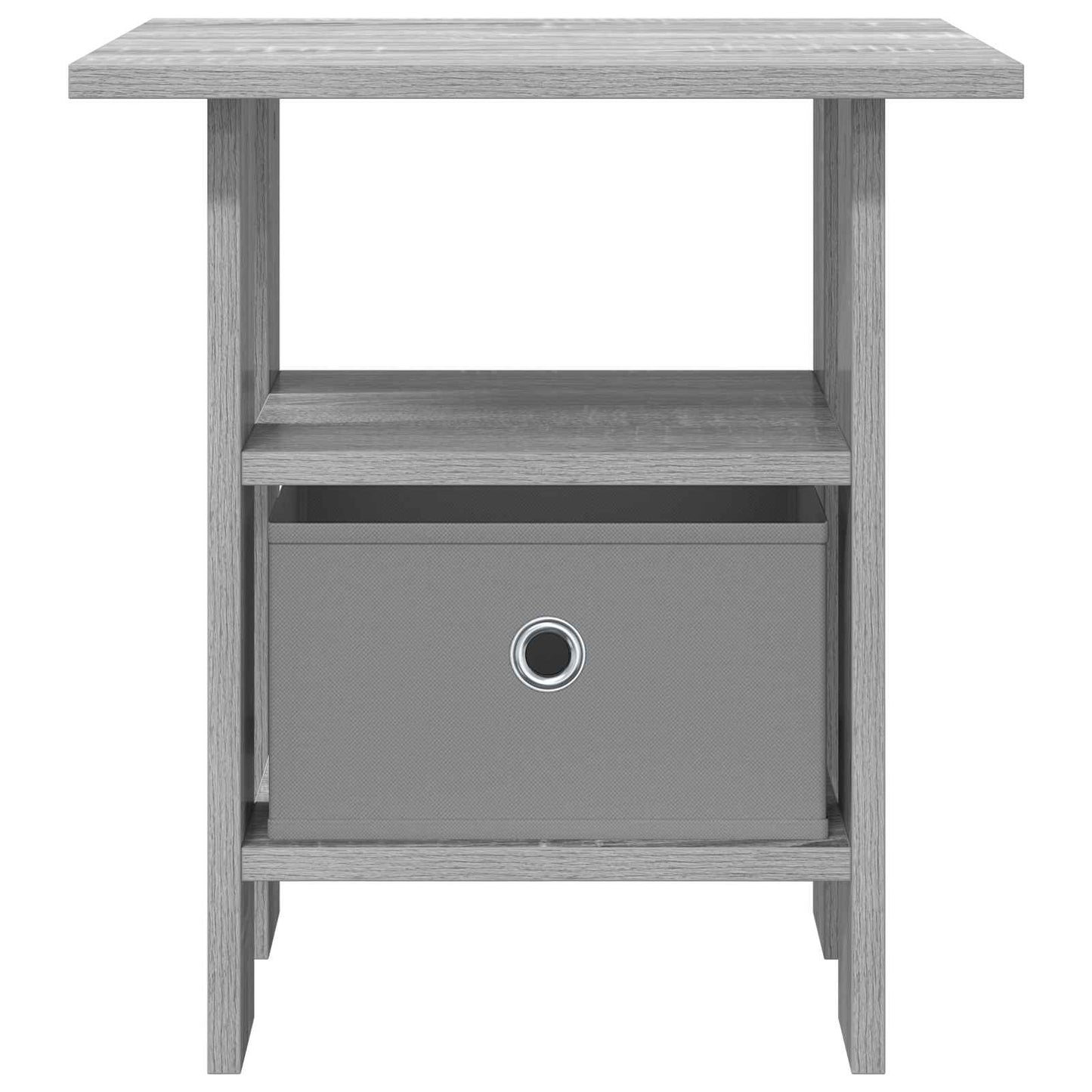 Bedside Table Grey Sonoma 41 x 40 x 45 cm Engineered Wood