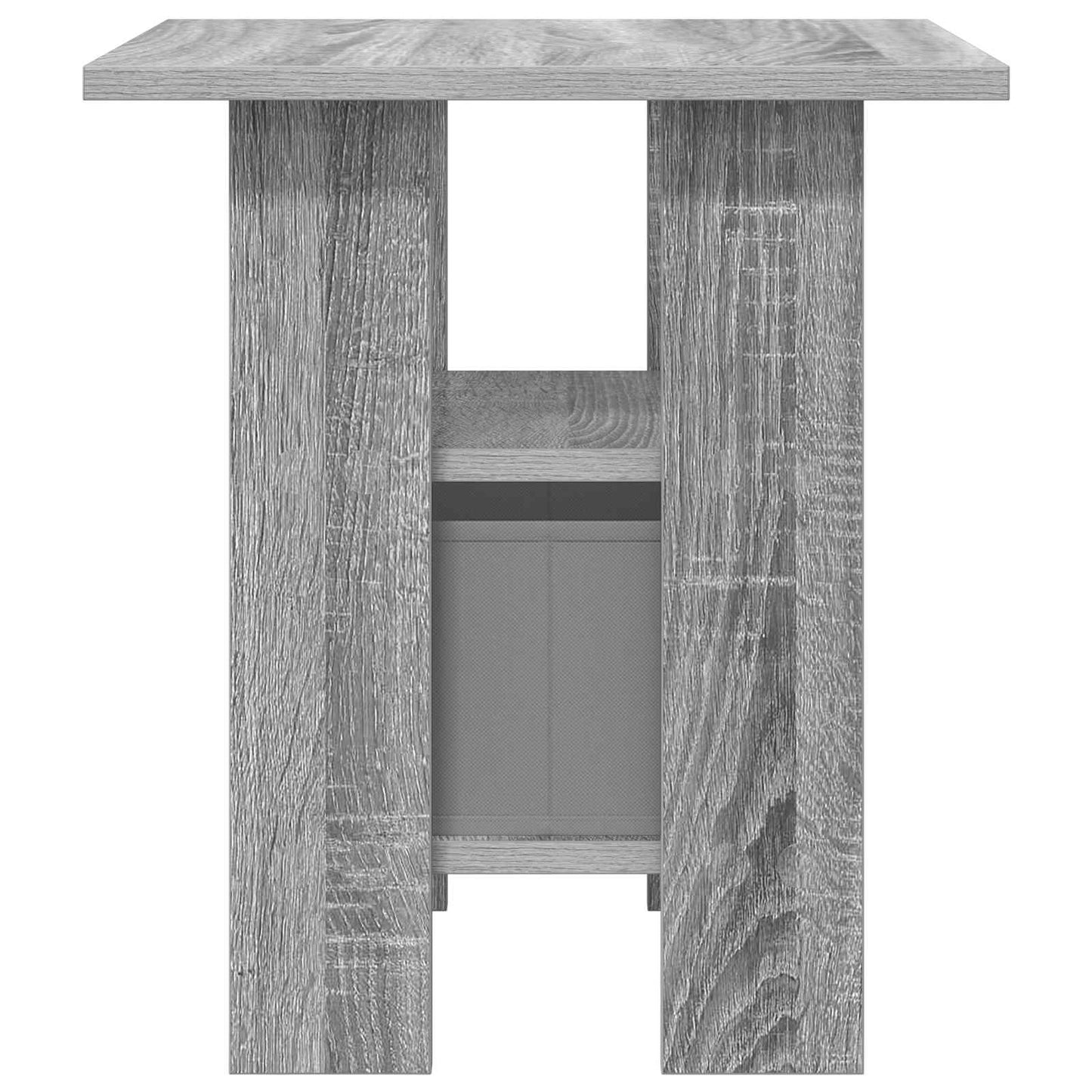 Bedside Table 2 pcs Grey Sonoma 41 x 40 x 45 cm Engineered Wood