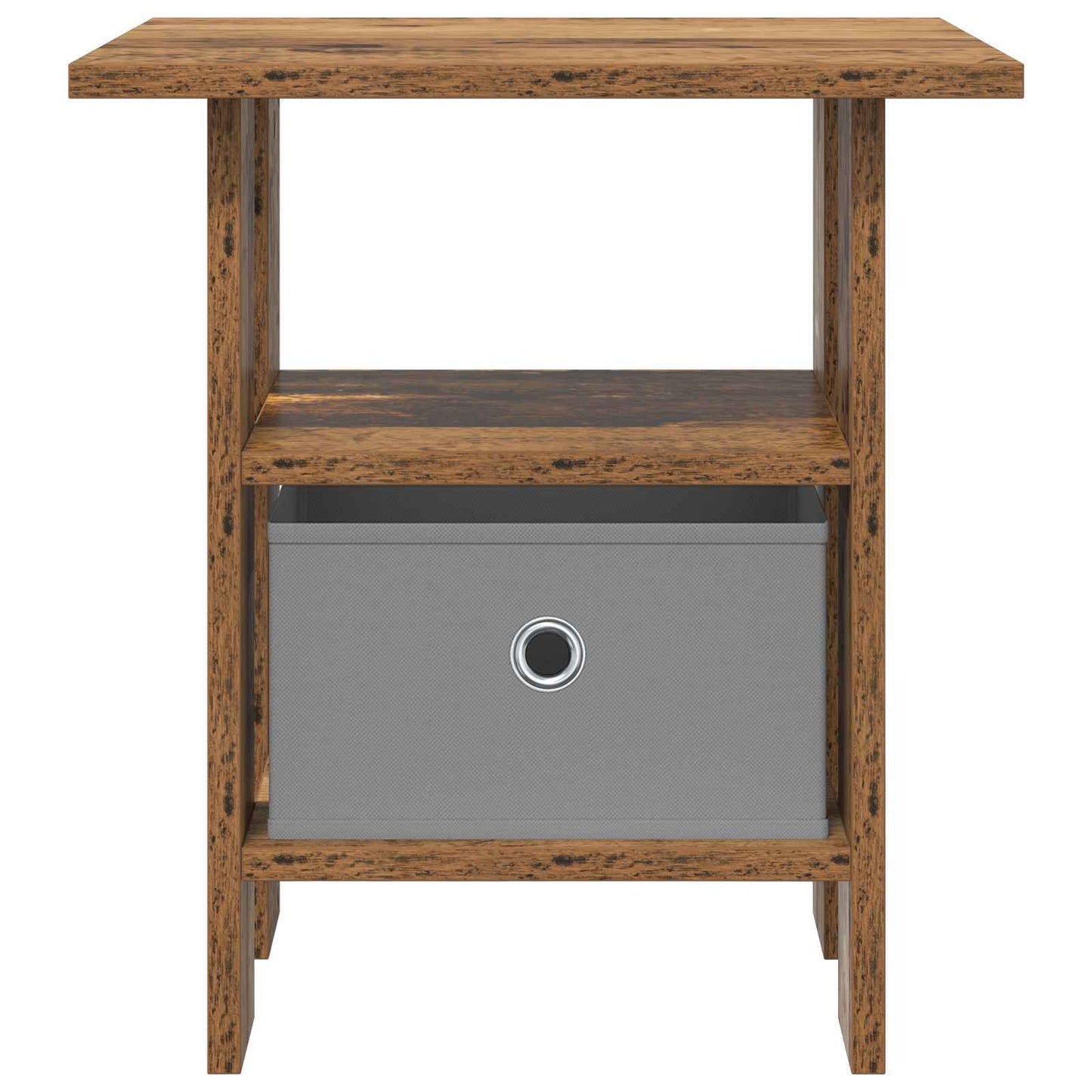 Bedside Table Old Wood 41 x 40 x 45 cm Engineered Wood
